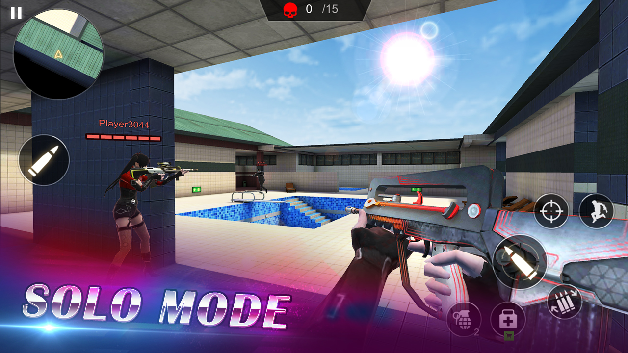 اسکرین شات 3 بازی Pro Sniper: PvP Gunfight 3D