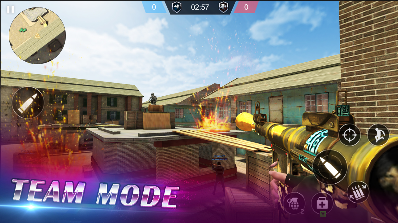 اسکرین شات 6 بازی Pro Sniper: PvP Gunfight 3D