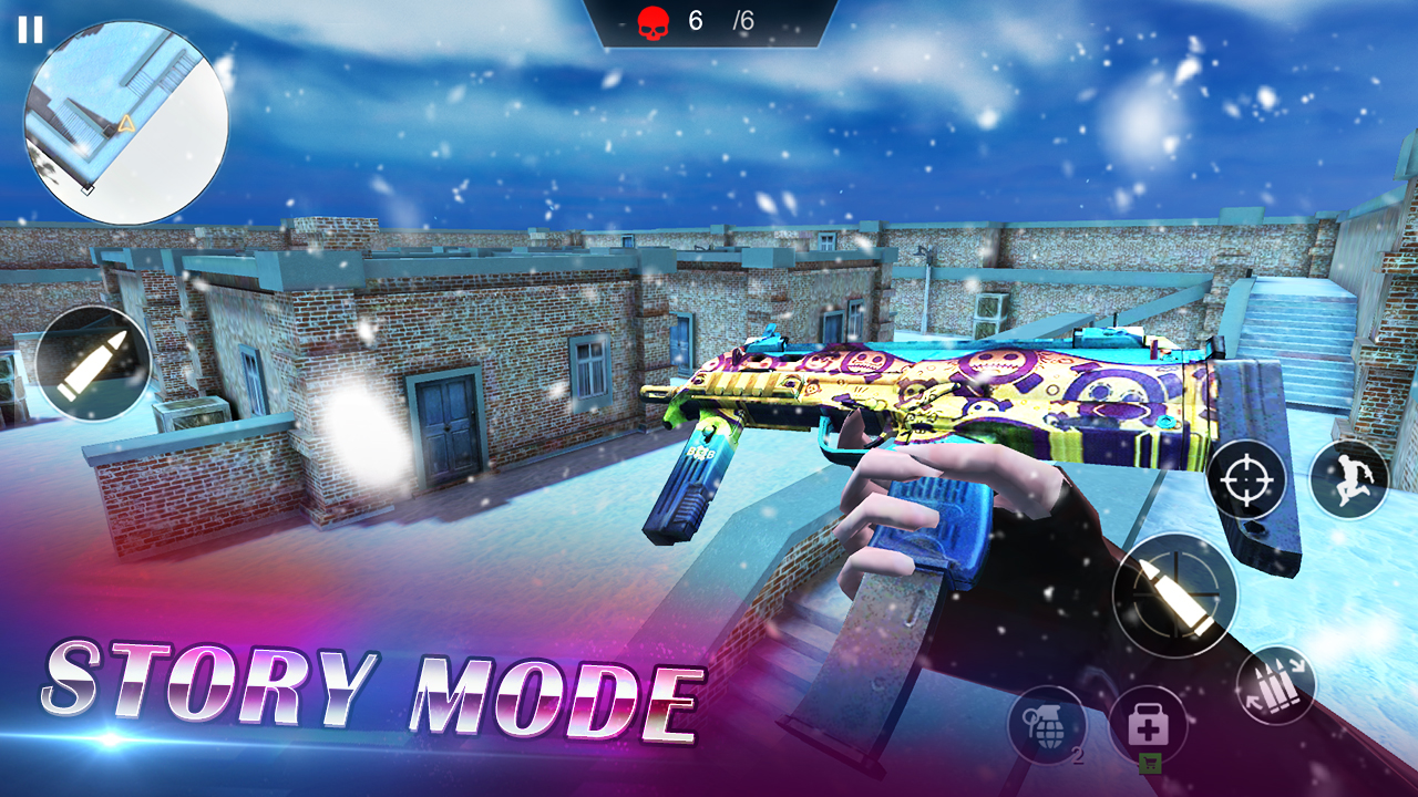 اسکرین شات 2 بازی Pro Sniper: PvP Gunfight 3D