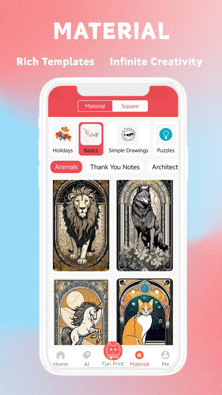 اسکرین شات 4 برنامه Fun Print