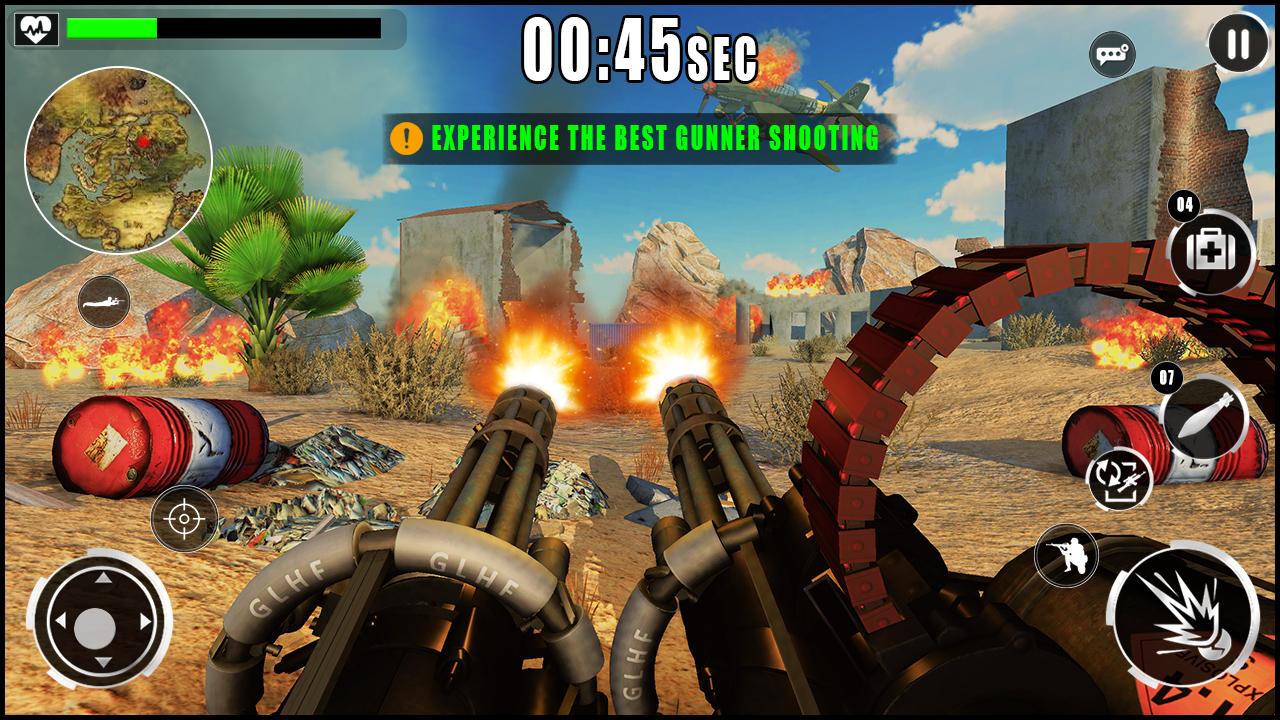 اسکرین شات 3 بازی Gun Games Army Assault Shooter
