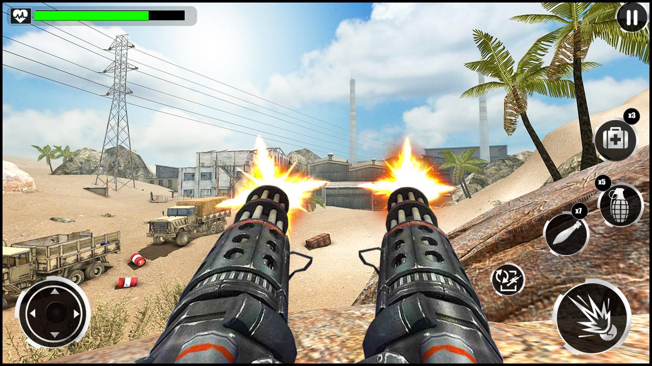 اسکرین شات 6 بازی Gun Games Army Assault Shooter