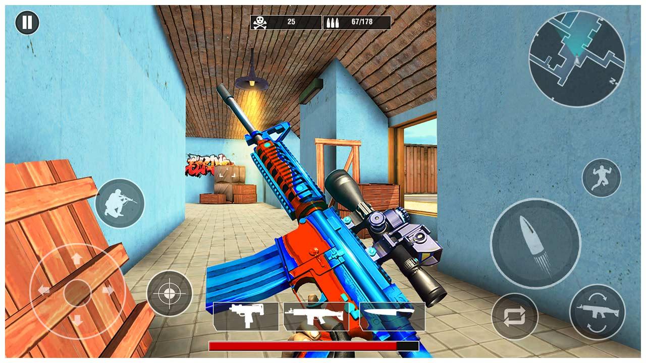 اسکرین شات 2 بازی Critical Cover Strike: Gun War