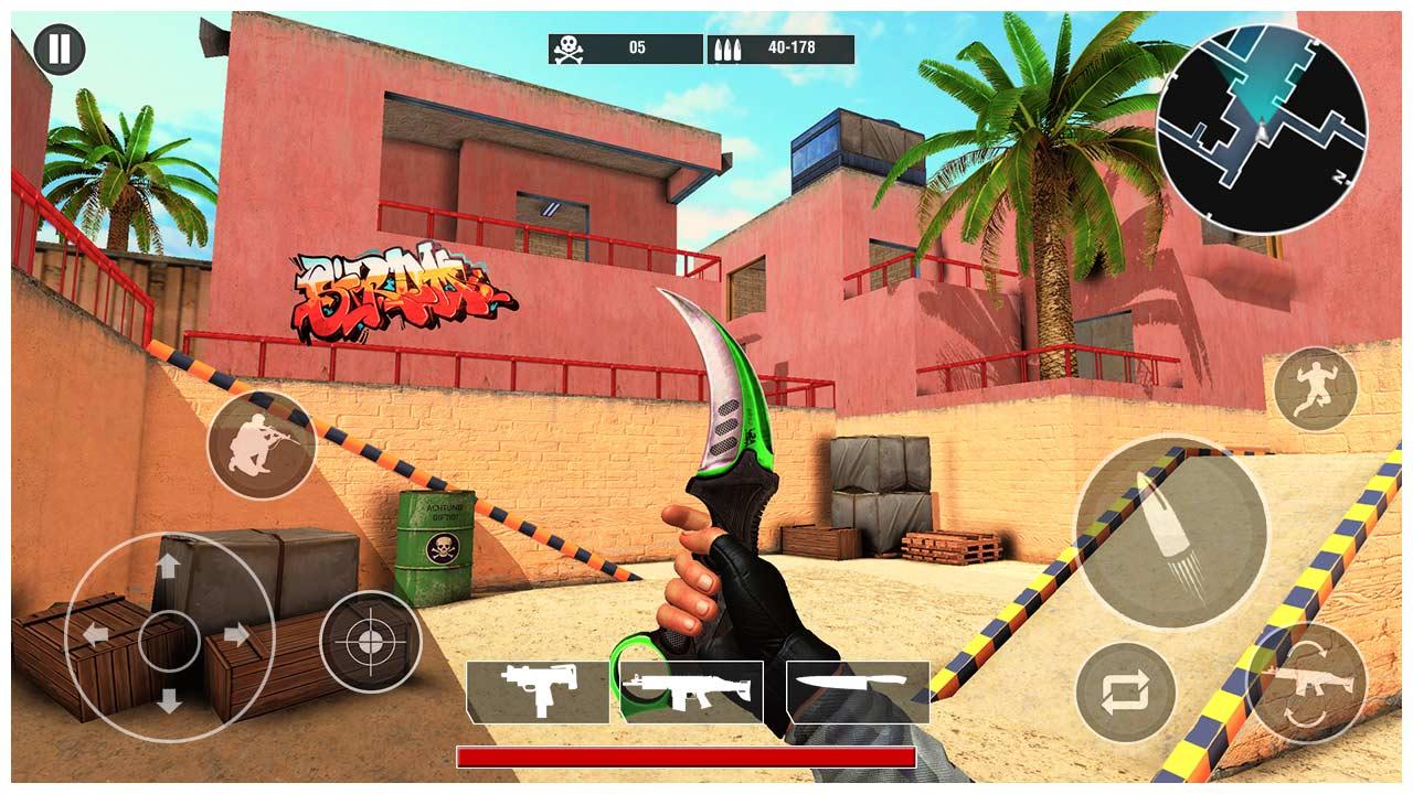 اسکرین شات 1 بازی Critical FPS Mission Gun Games