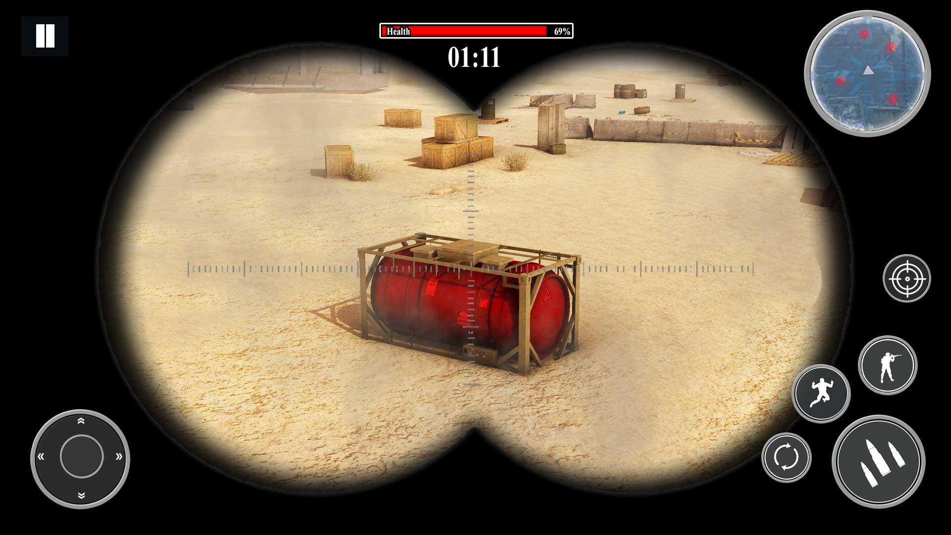 اسکرین شات 4 بازی Army Desert Sniper: FPS Games