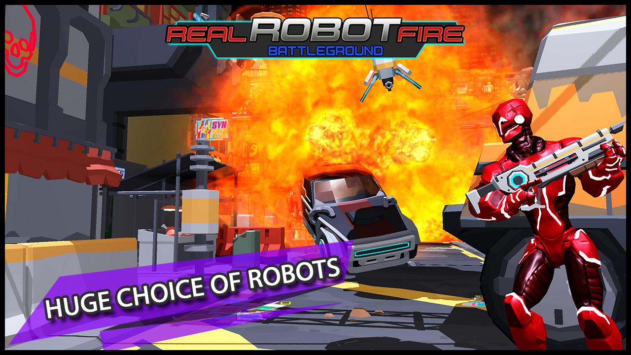 اسکرین شات 1 بازی War Robot Game: Battle Shooter