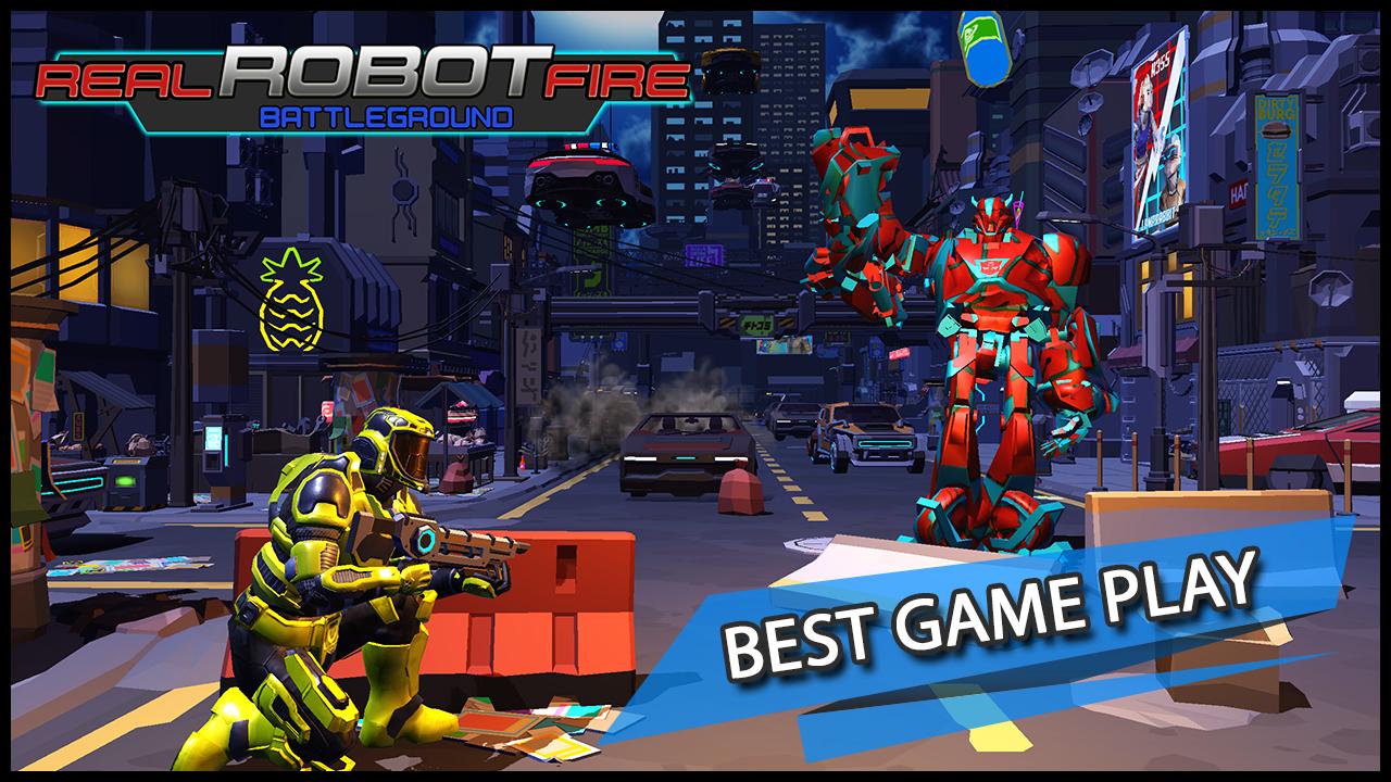 اسکرین شات 4 بازی War Robot Game: Battle Shooter