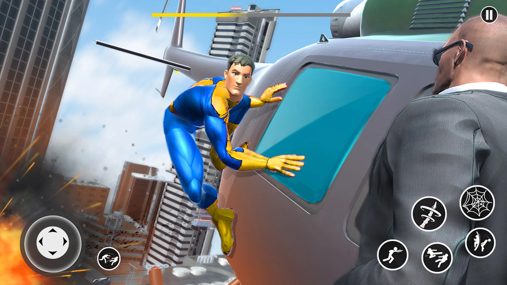 اسکرین شات 3 بازی Spider Power Hero: Outlaw Ops