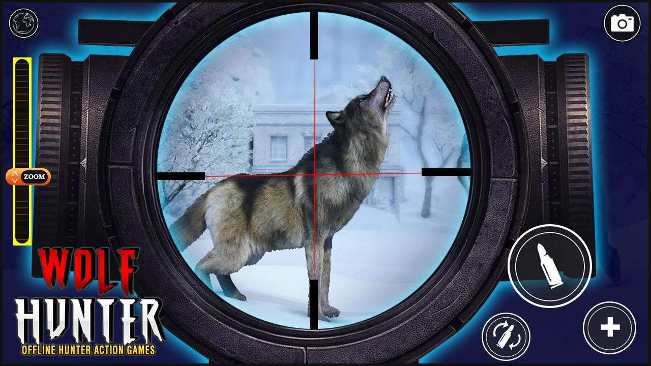 اسکرین شات 5 بازی Wolf Hunter: Wild Hunting Game
