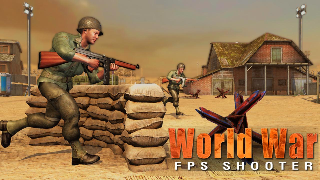 اسکرین شات 3 بازی World War Army: War Mission