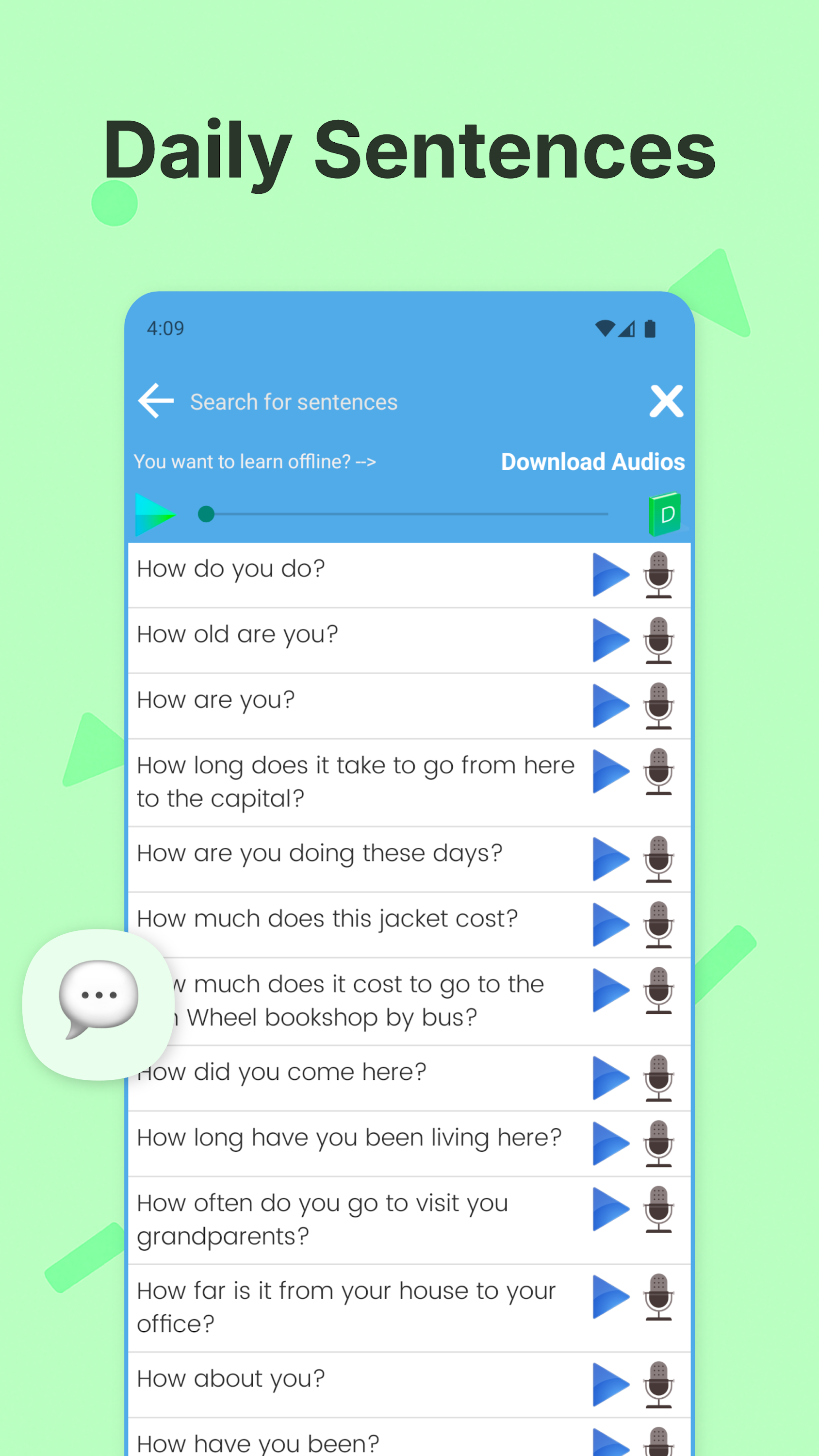 اسکرین شات 3 برنامه Speak English Fluently