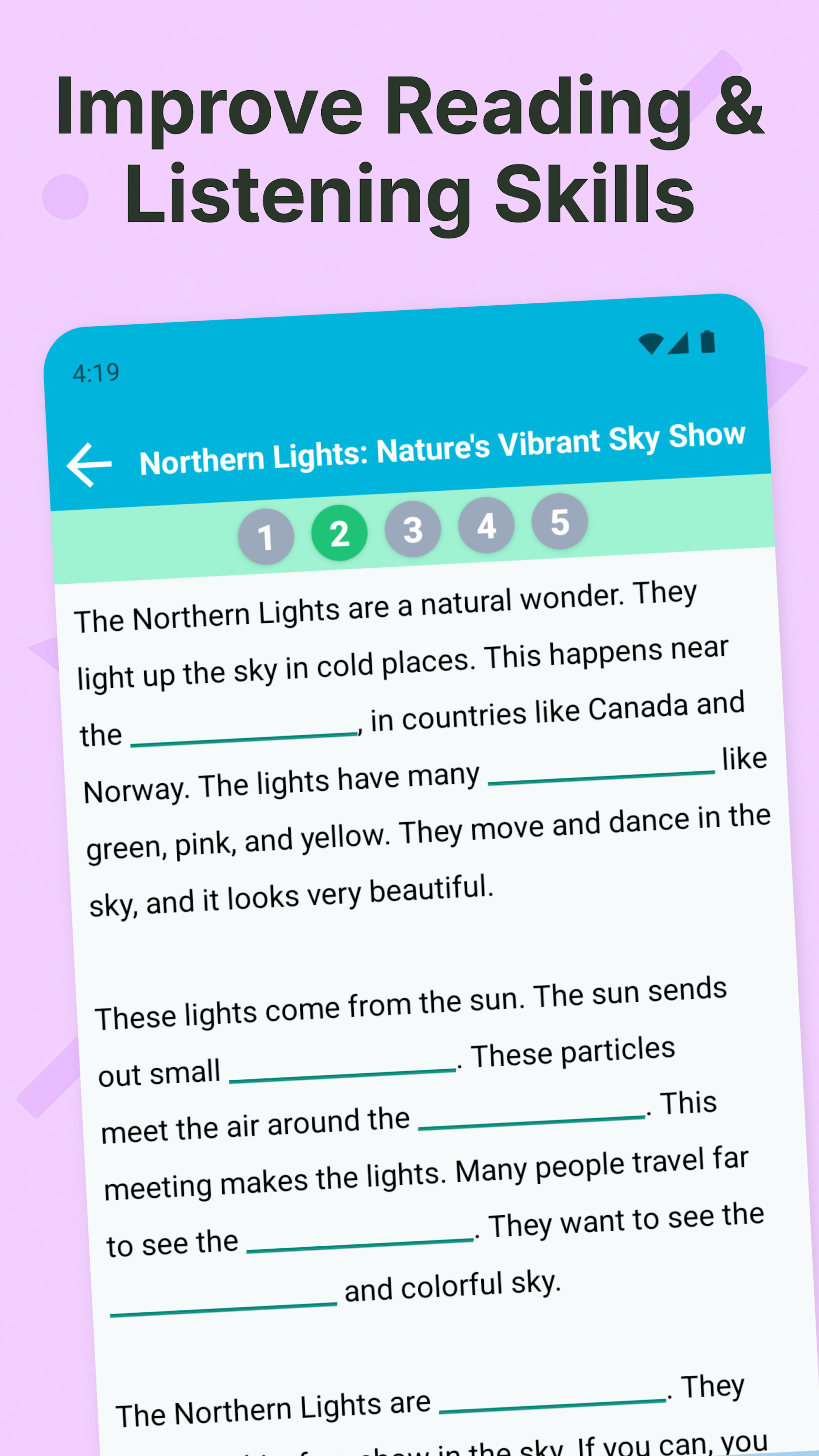 اسکرین شات 6 برنامه Speak English Fluently