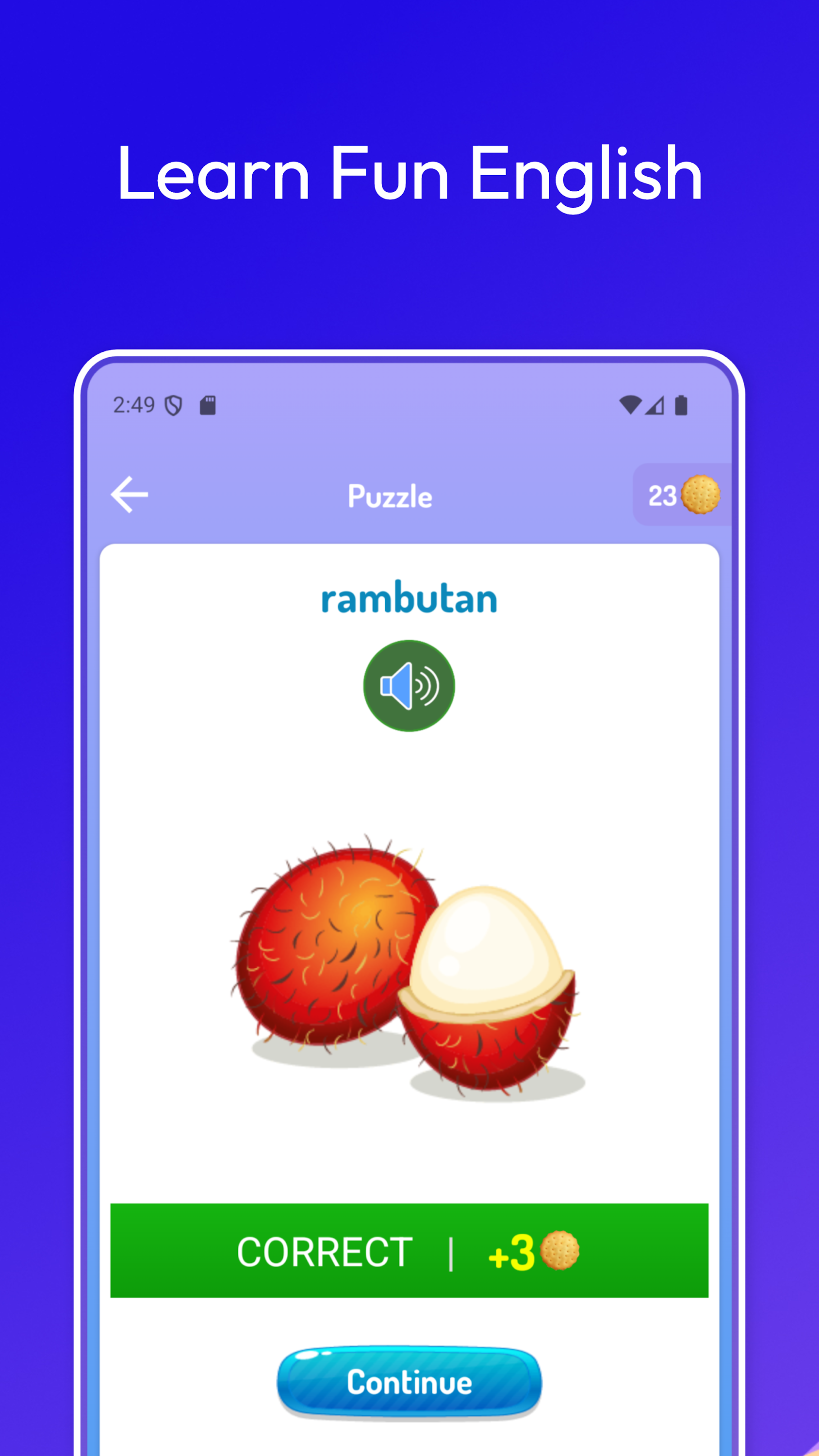 اسکرین شات 1 برنامه English for kids
