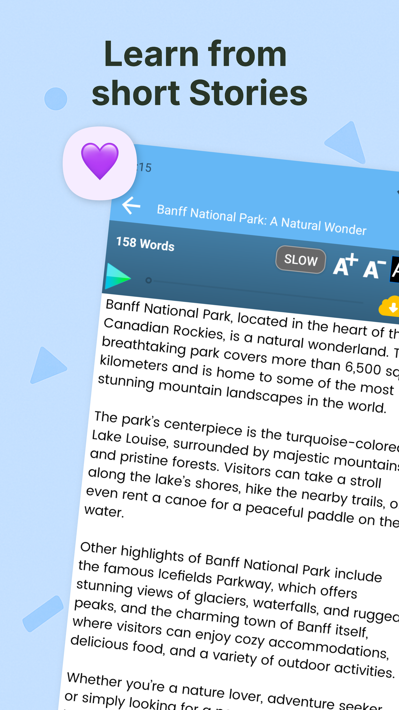 اسکرین شات 4 برنامه English Listening and Speaking