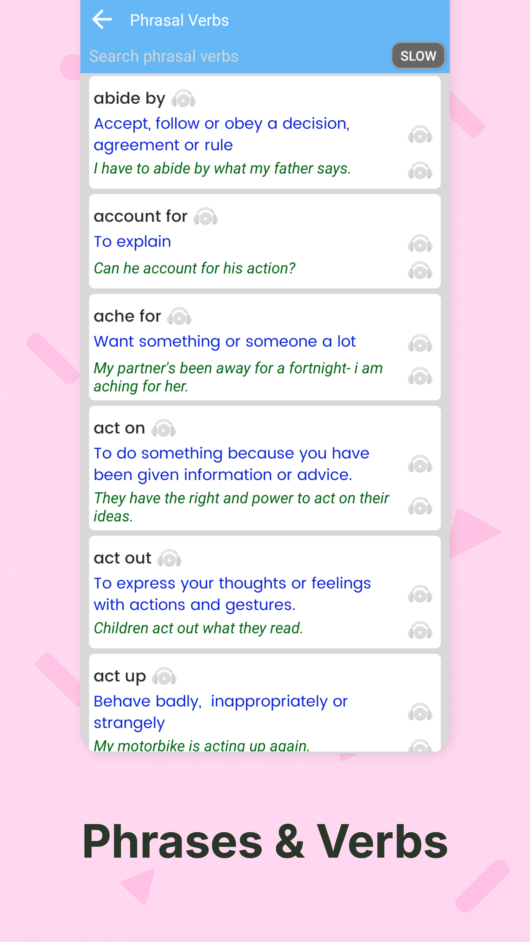 اسکرین شات 7 برنامه English Listening and Speaking