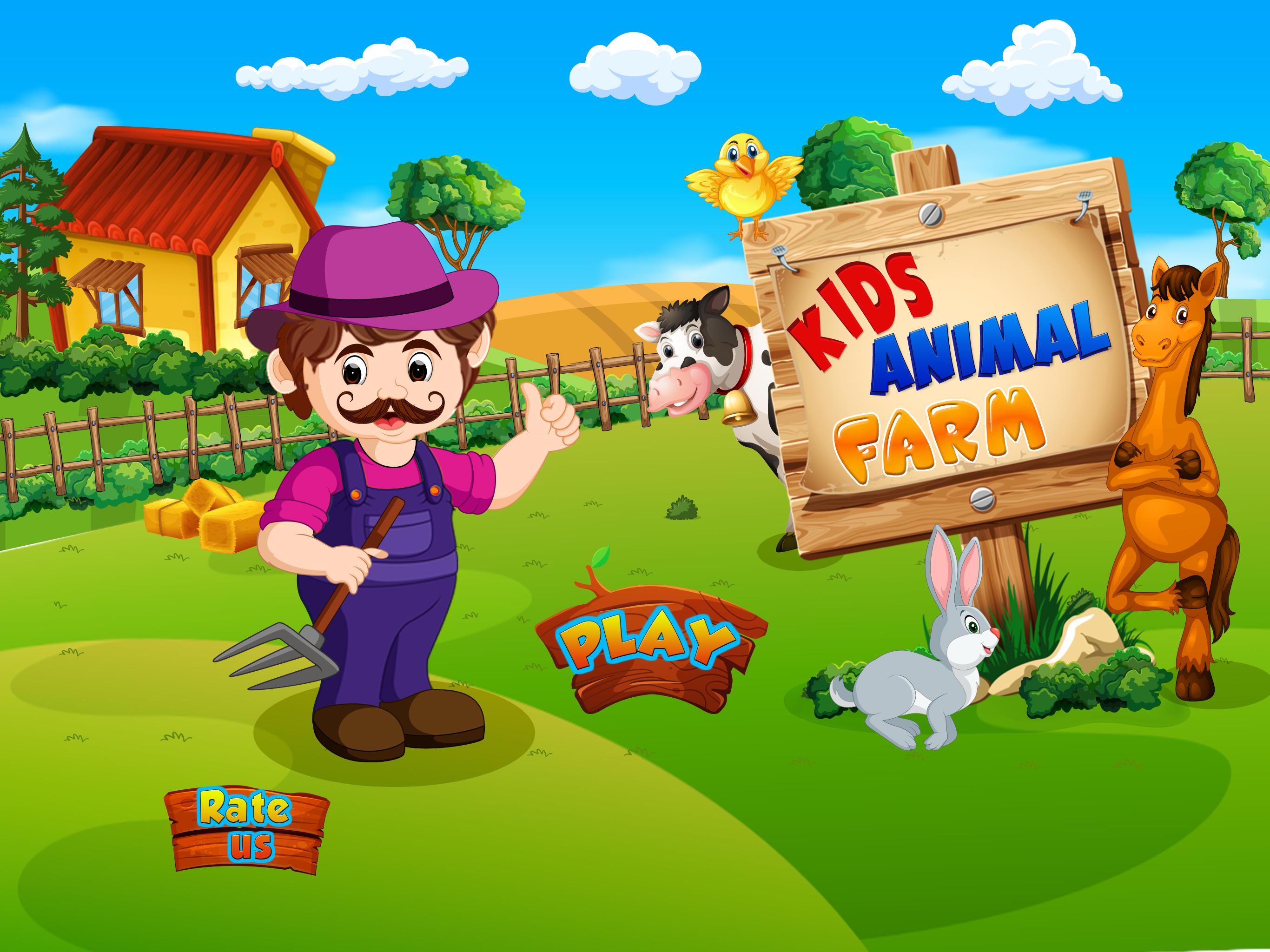 اسکرین شات 6 بازی Animal Farm : Village Life Fun