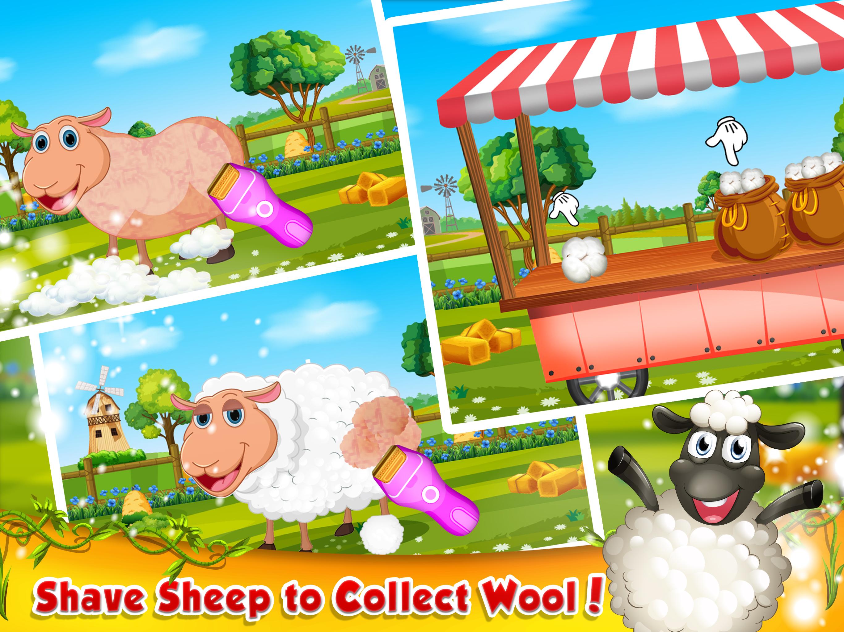 اسکرین شات 3 بازی Animal Farm : Village Life Fun