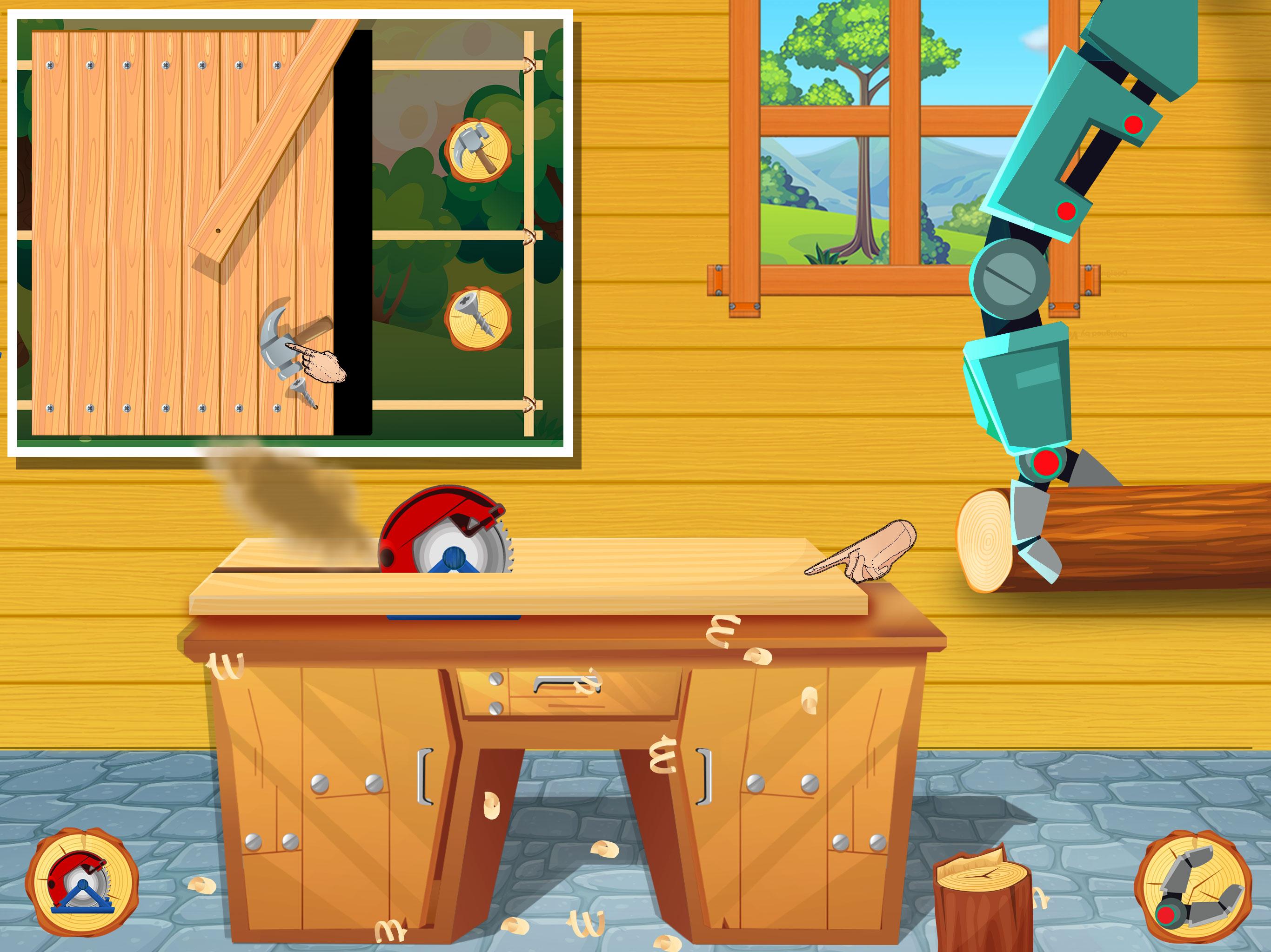 اسکرین شات 5 بازی Build A Jungle House: Dream Ho