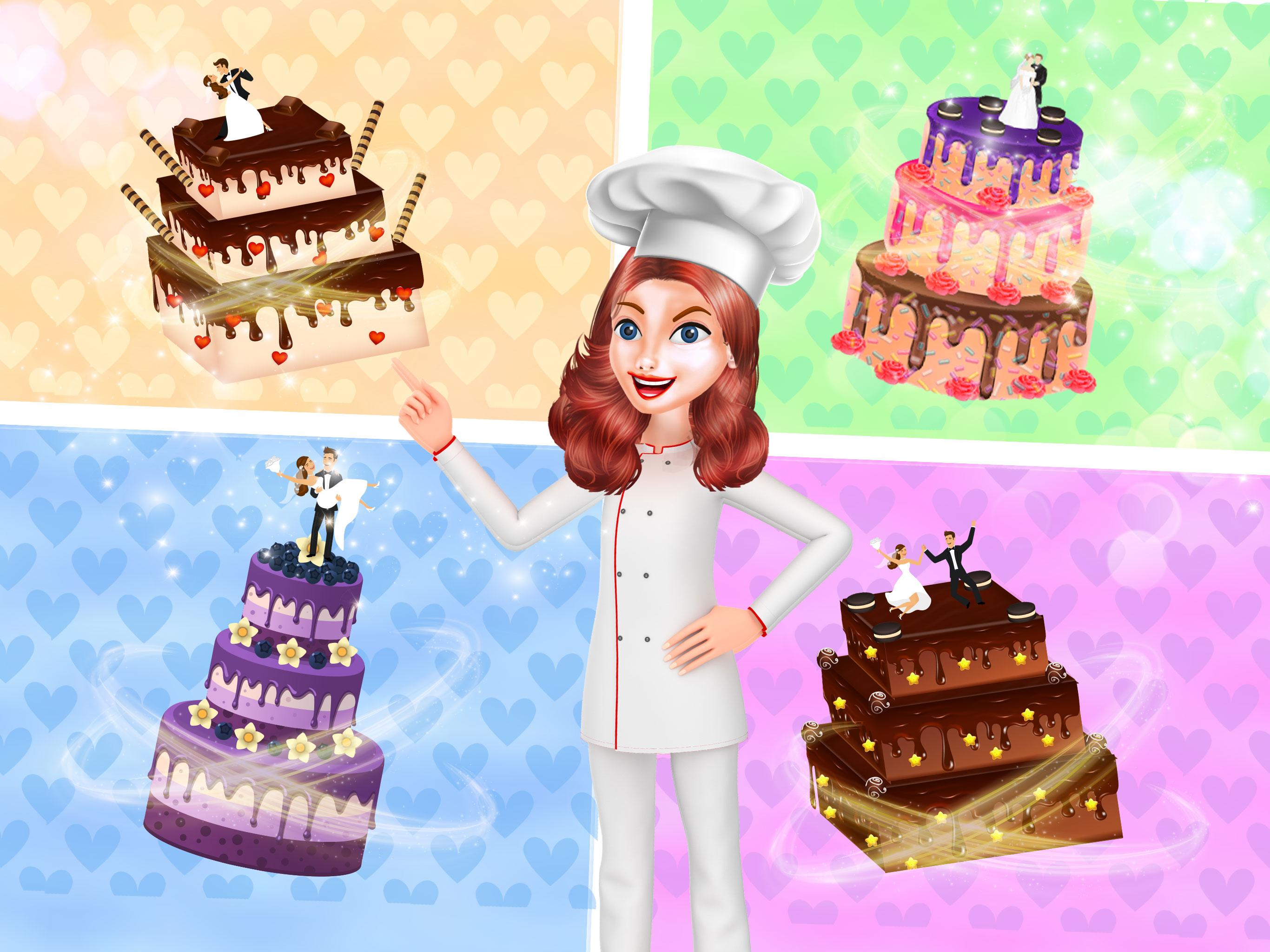 اسکرین شات 4 بازی Chocolate Wedding Cake Factory