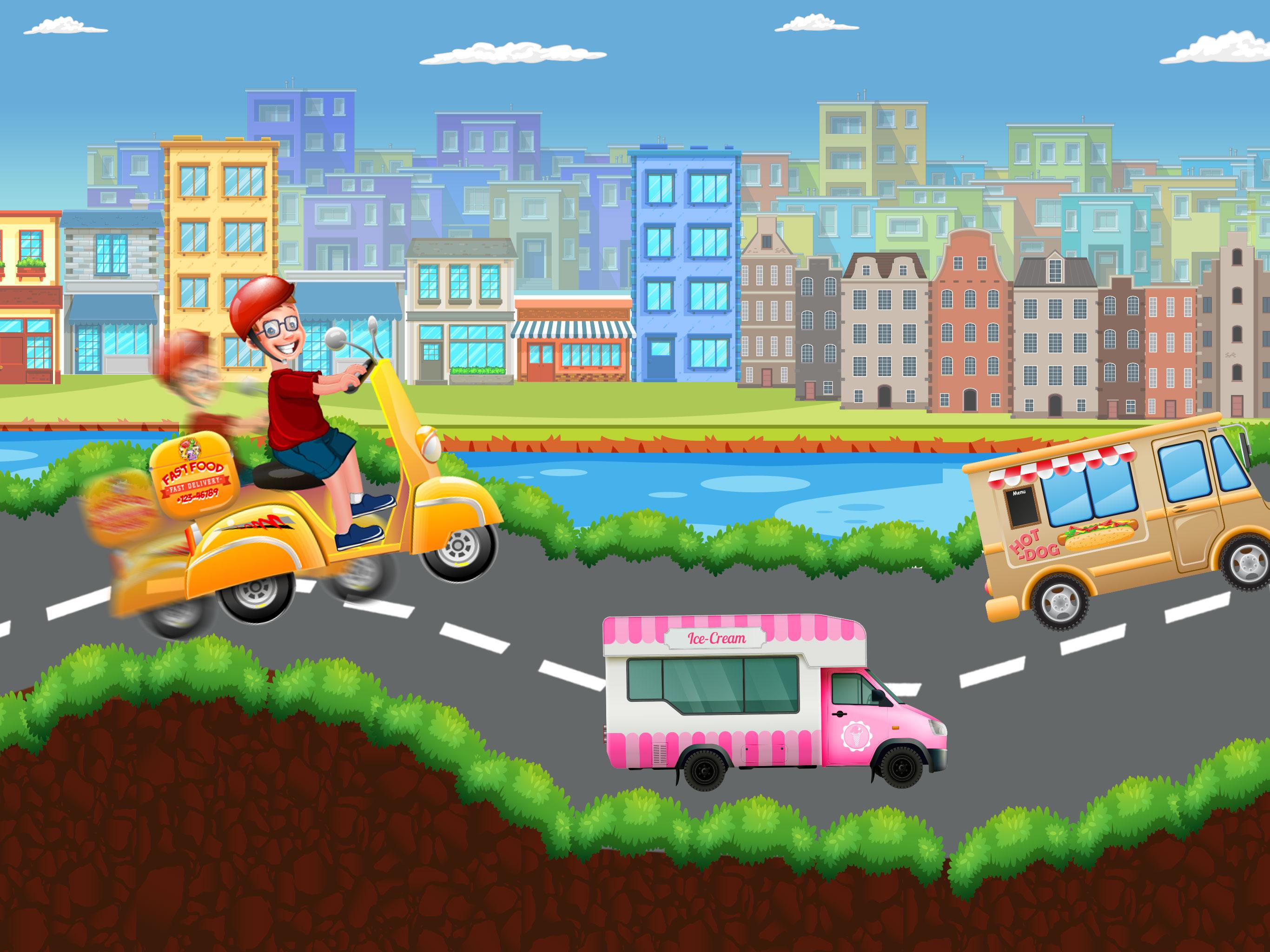 اسکرین شات 2 بازی Fast Food Maker Kitchen