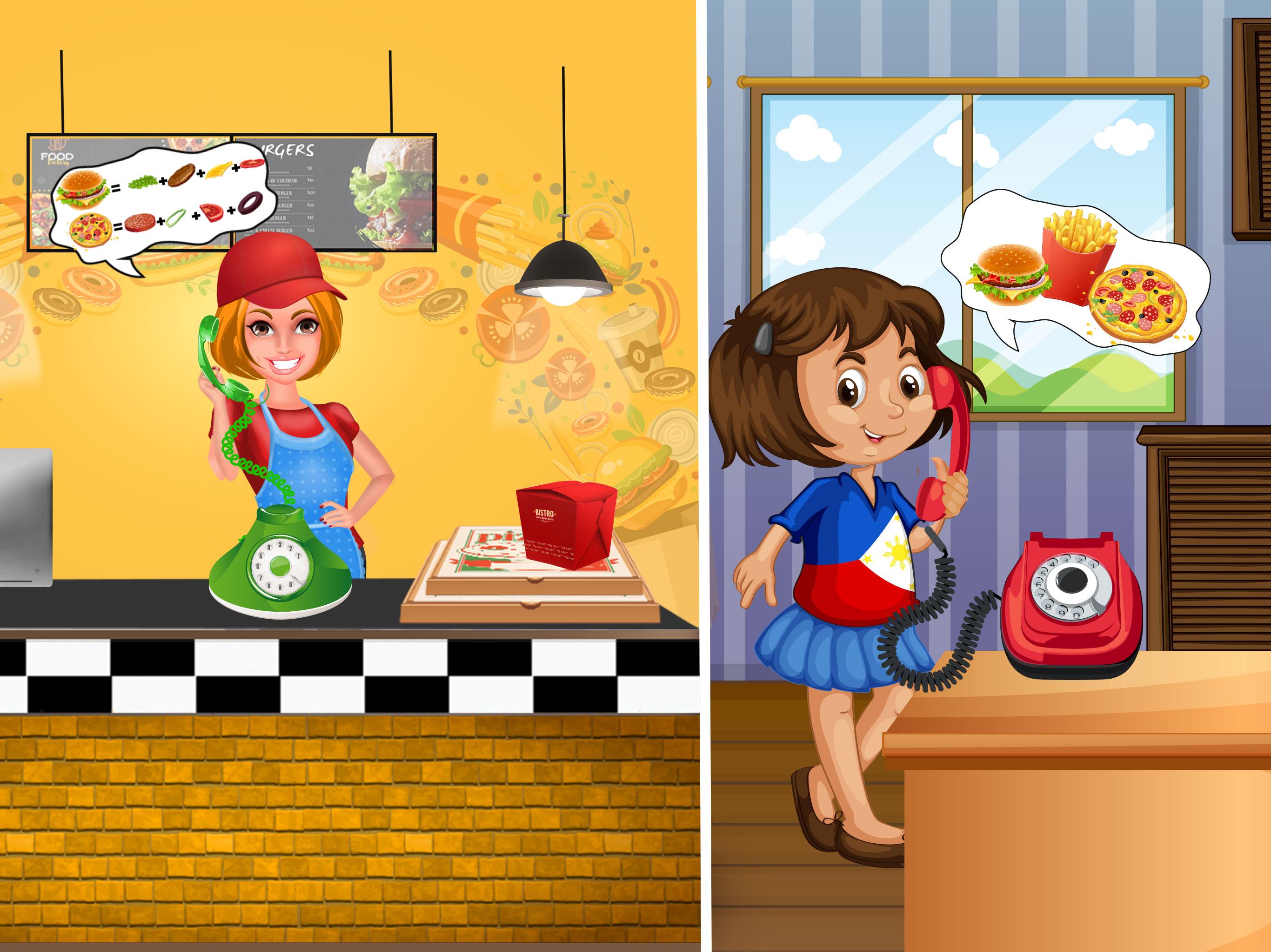 اسکرین شات 6 بازی Fast Food Maker Kitchen