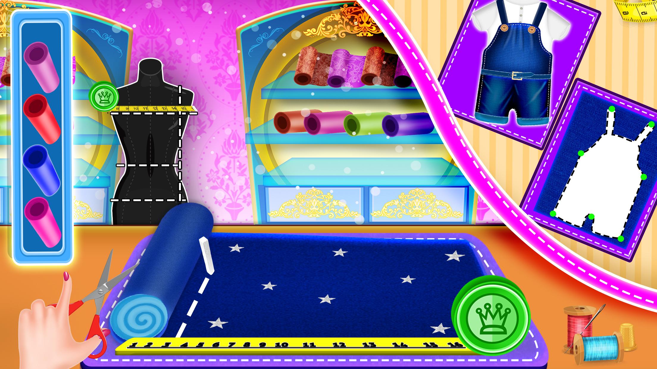 اسکرین شات 2 بازی Fashion Tailor Dress up Games