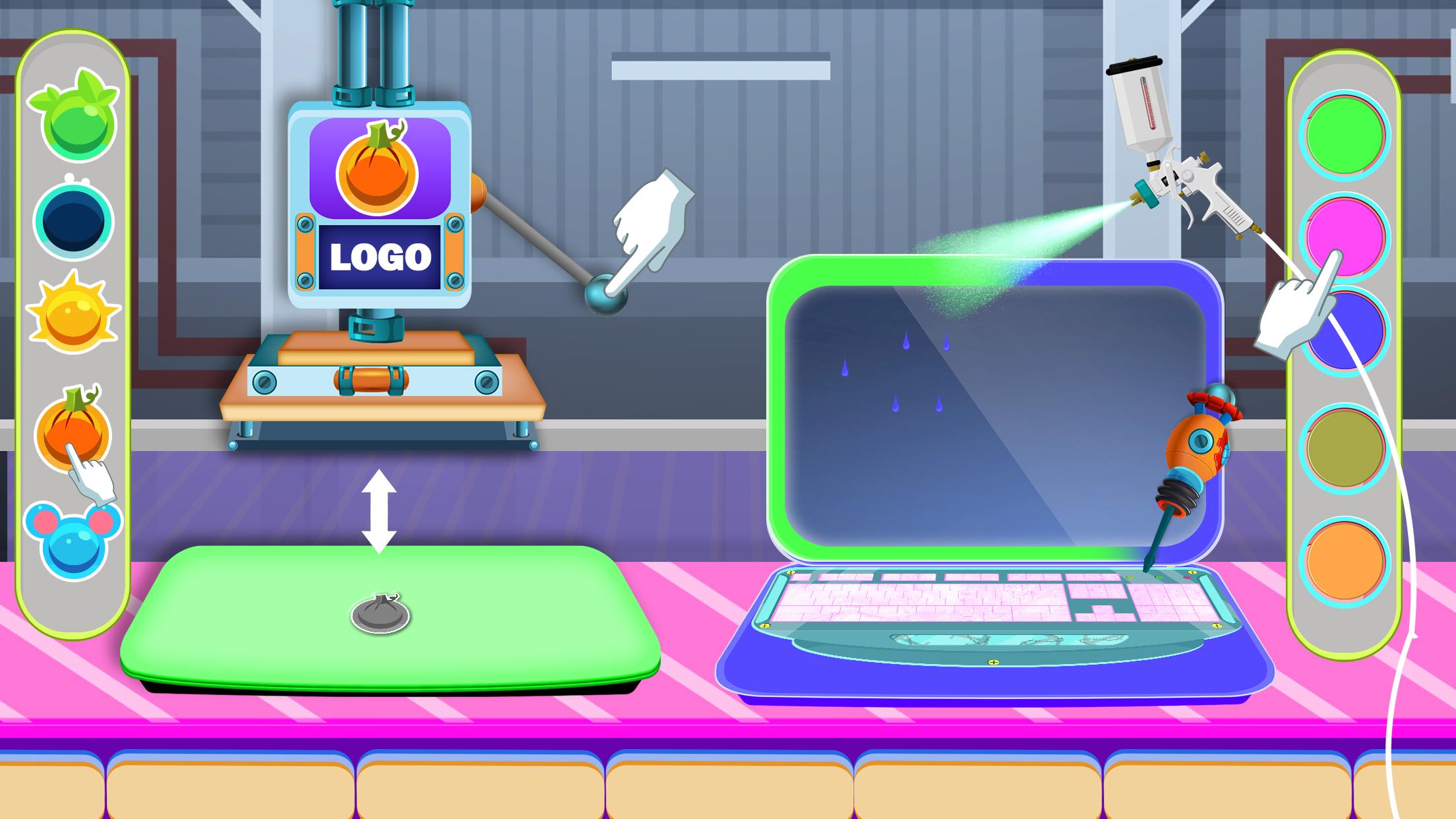 اسکرین شات 4 بازی Laptop Factory: Computer Maker