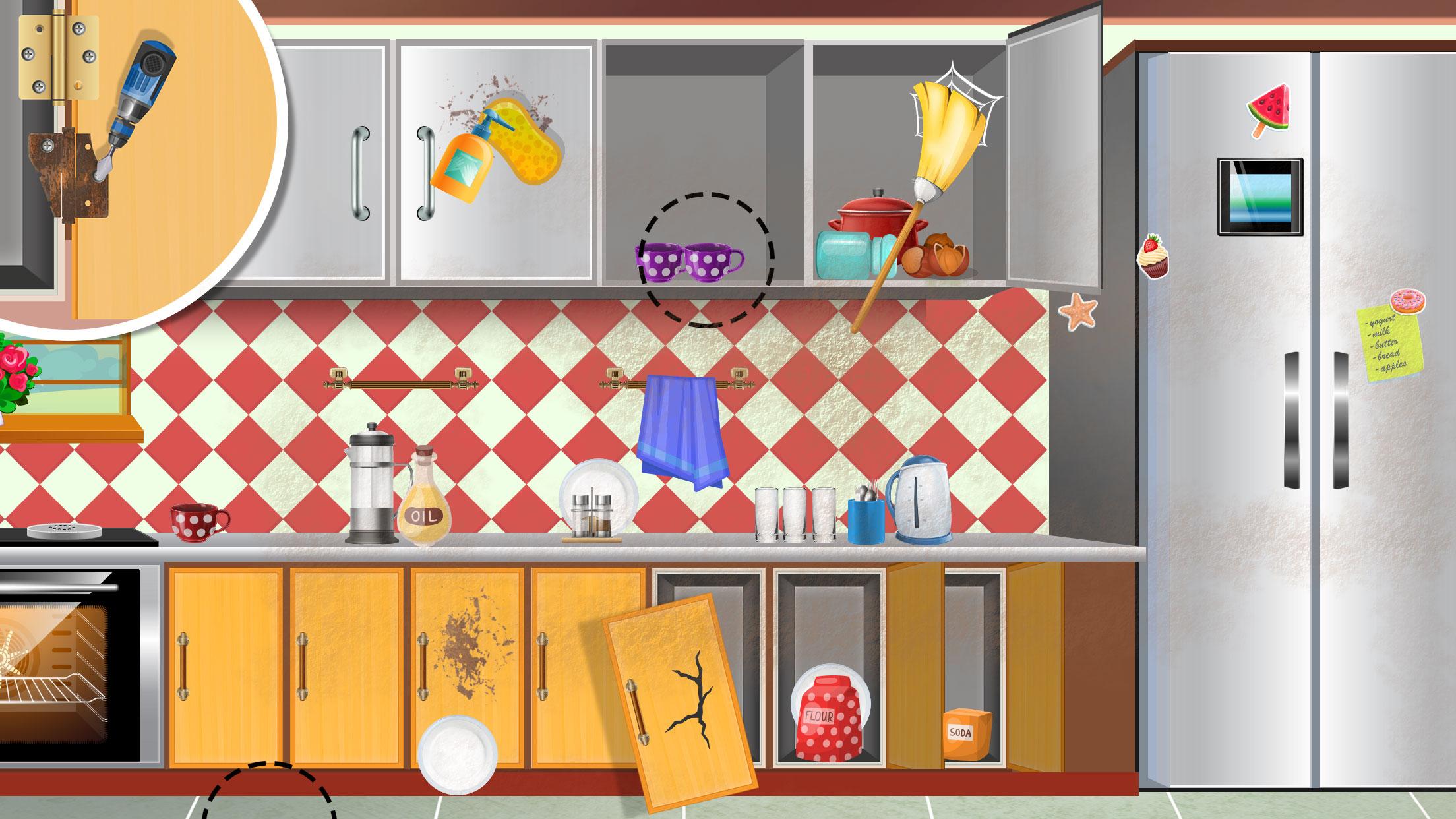 اسکرین شات 3 بازی Messy House Closet Cleanup