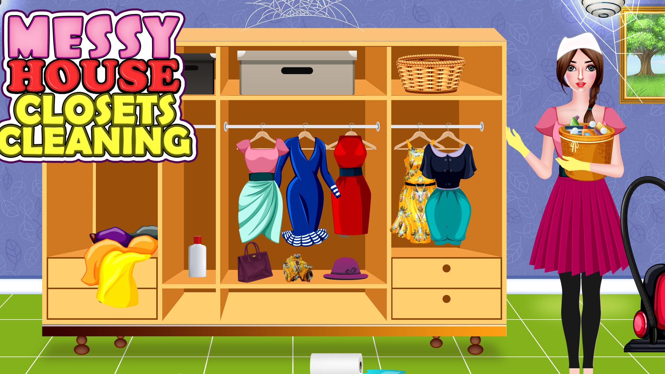 اسکرین شات 1 بازی Messy House Closet Cleanup