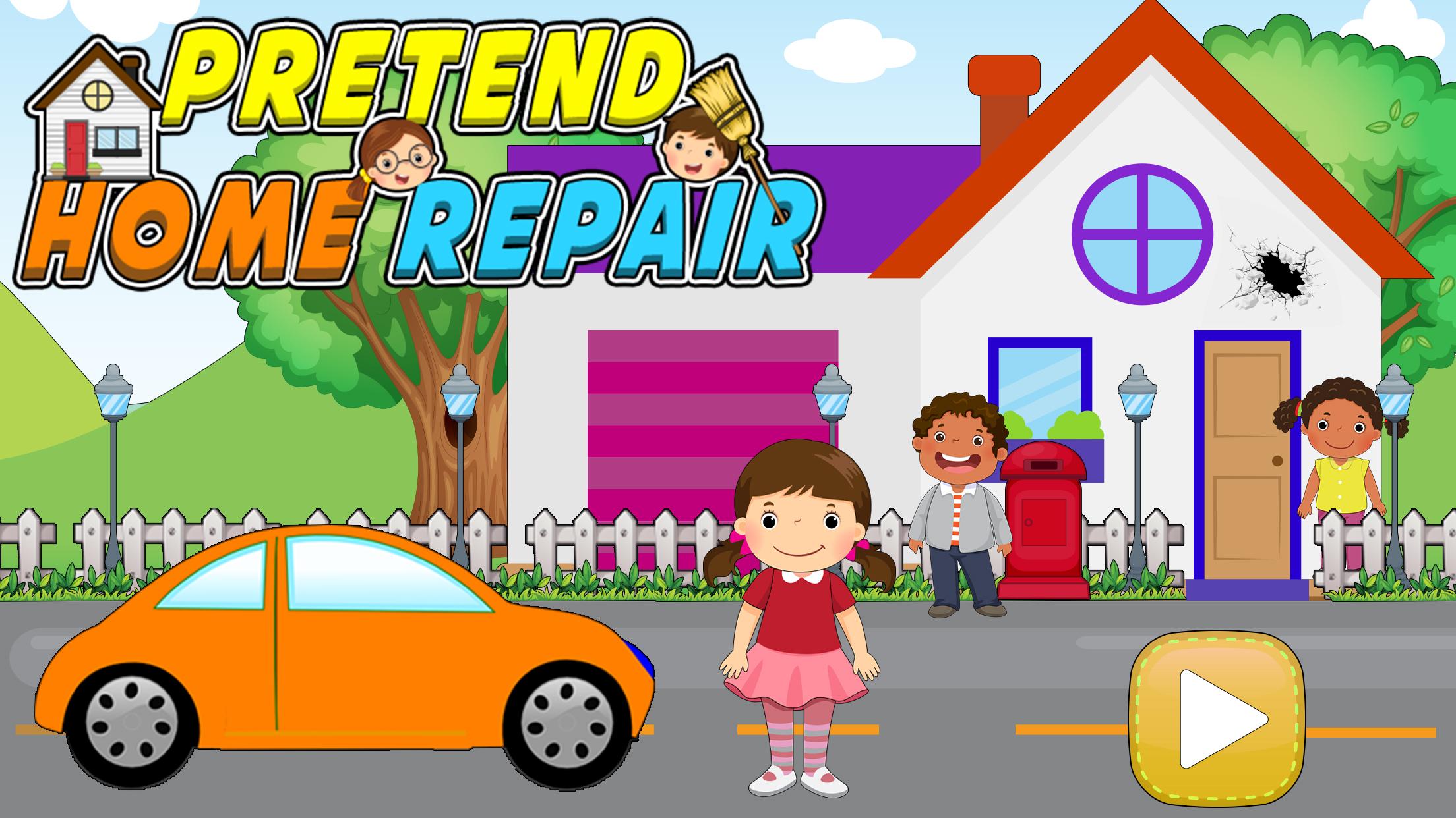 اسکرین شات 6 بازی Pretend Play Home Repair: Doll