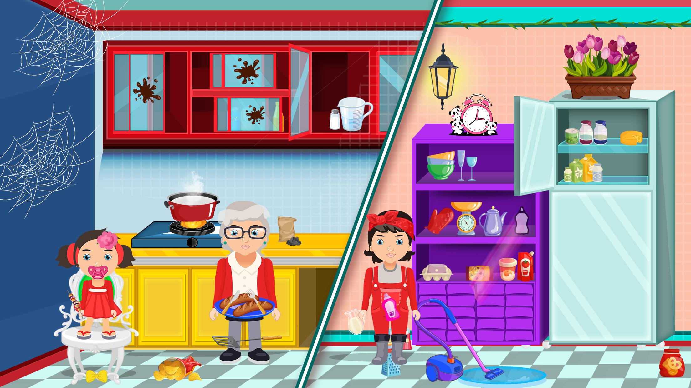 اسکرین شات 4 بازی Pretend House Neighborhood