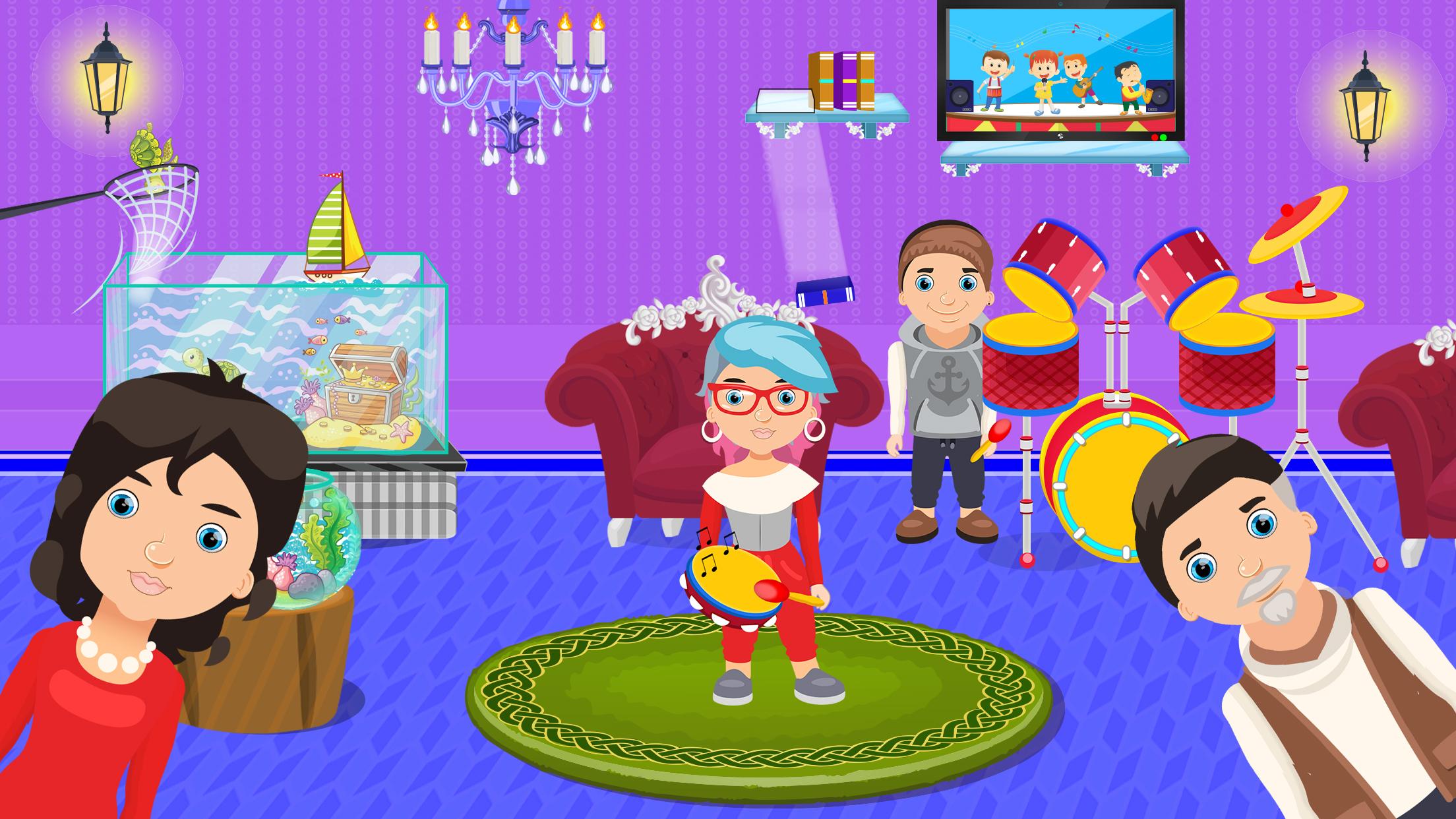 اسکرین شات 6 بازی Pretend House Neighborhood