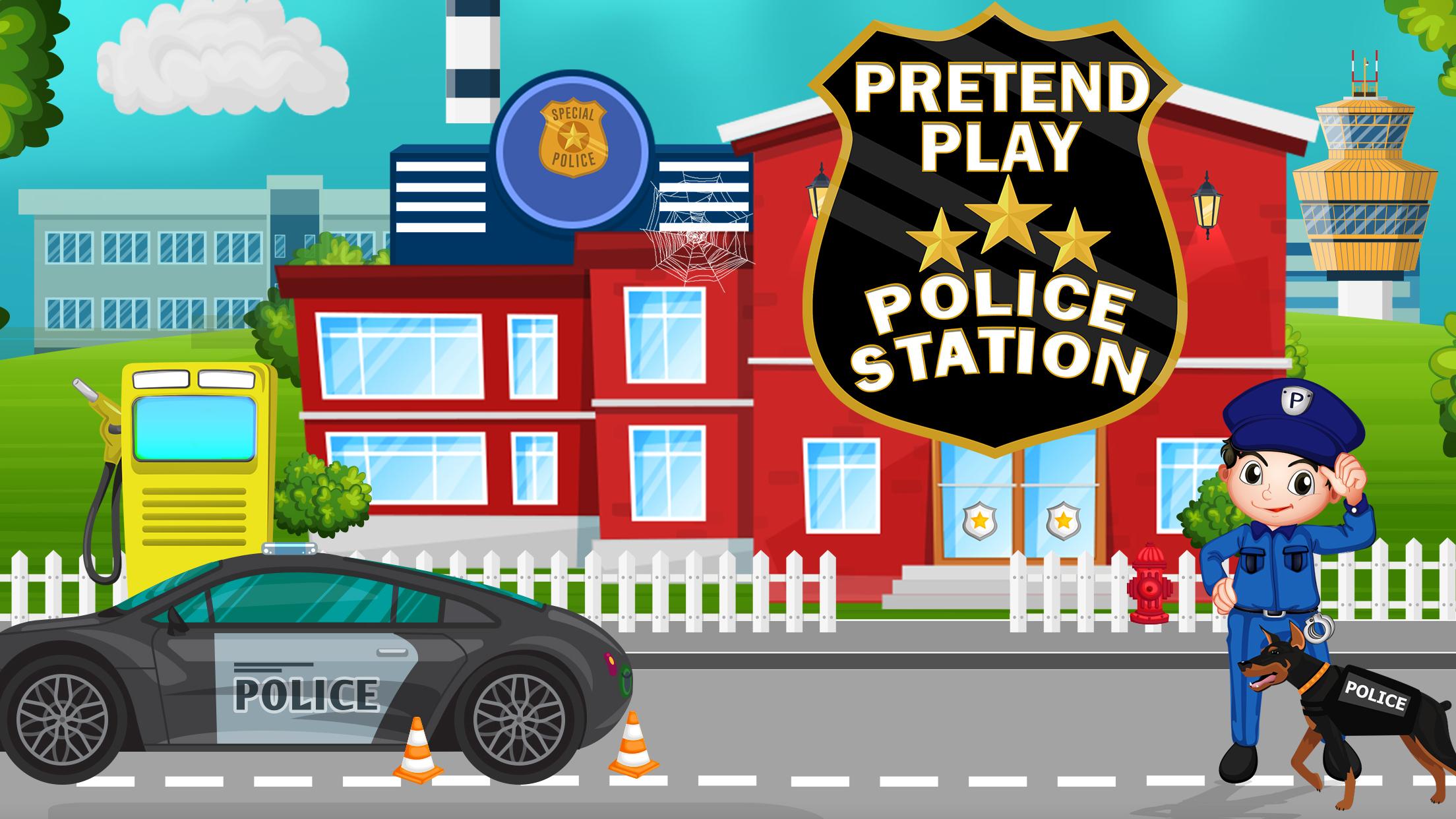 اسکرین شات 2 بازی Pretend Play : Police Station