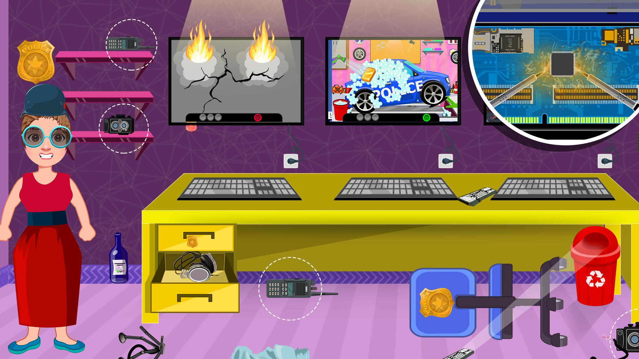 اسکرین شات 4 بازی Pretend Play : Police Station