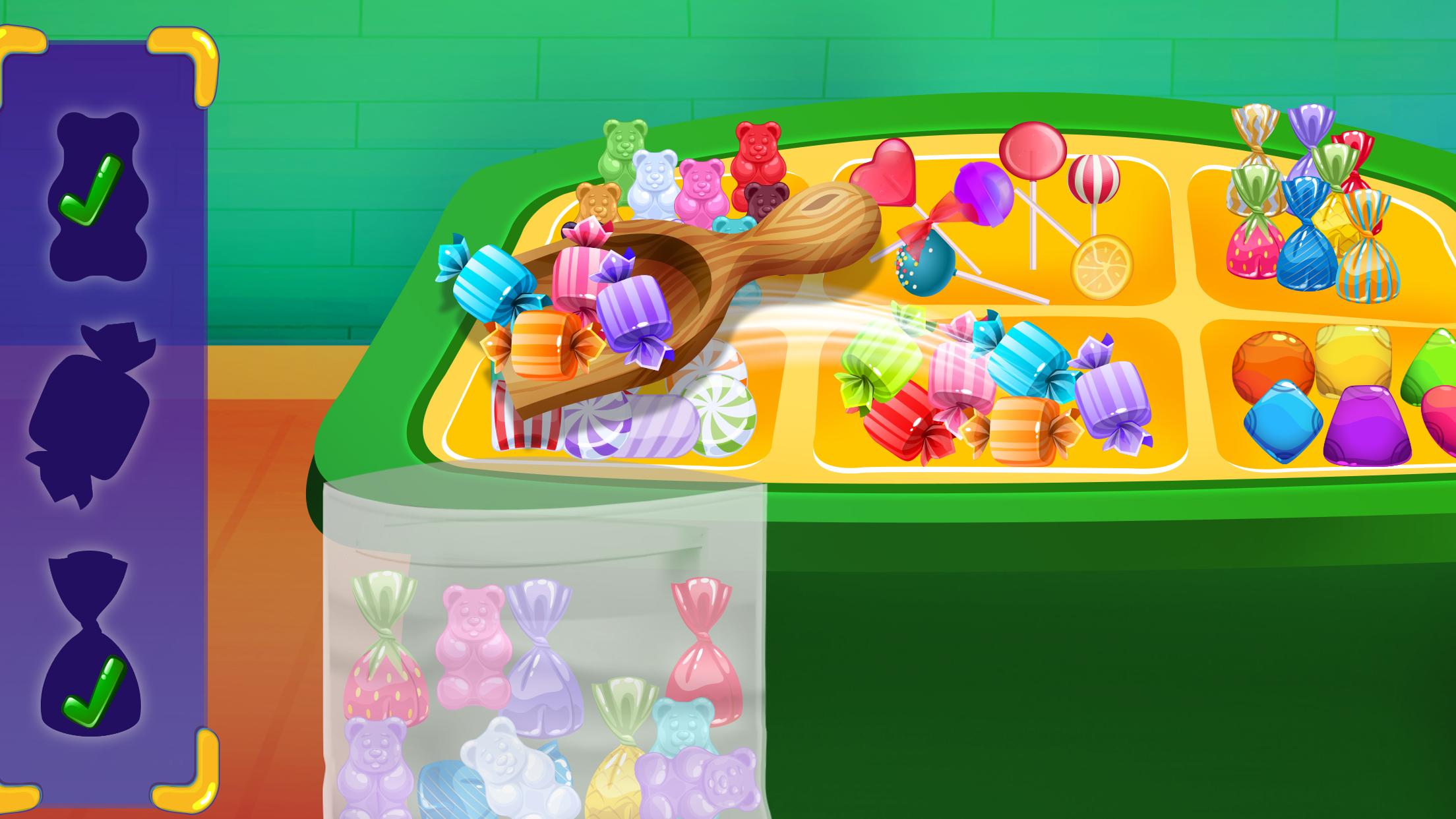 اسکرین شات 7 بازی Supermarket Shopping Learn ATM