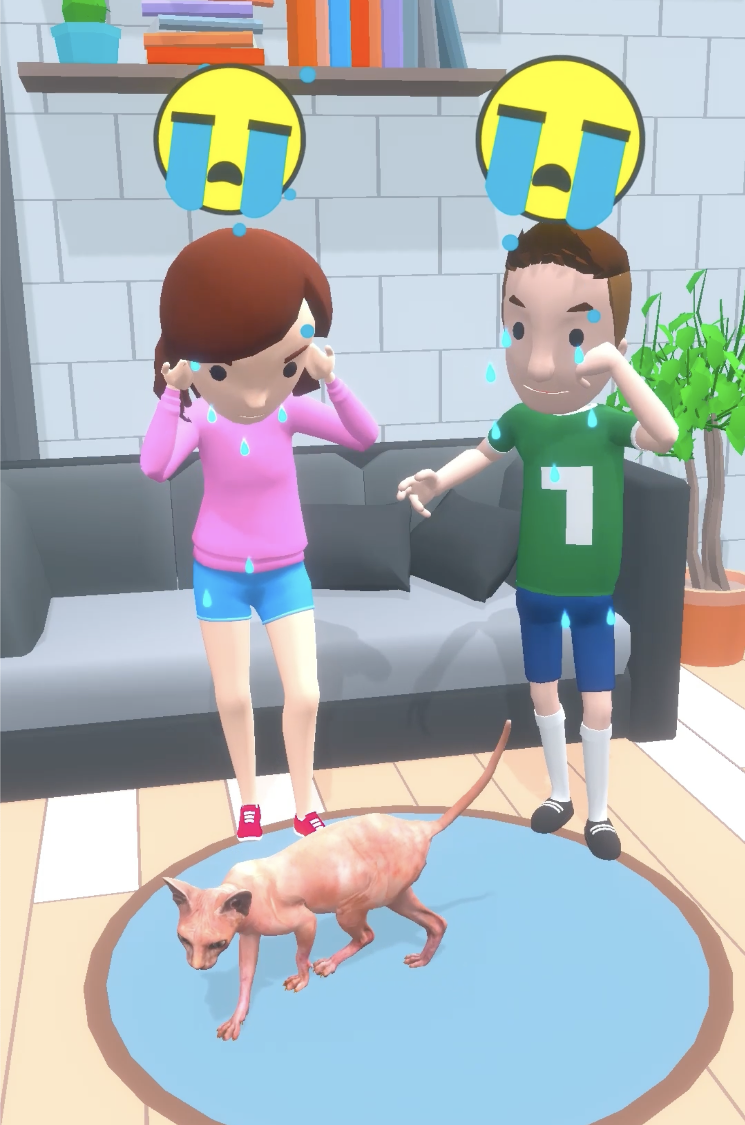 اسکرین شات 3 بازی Cat Life Sim - Find the Killer