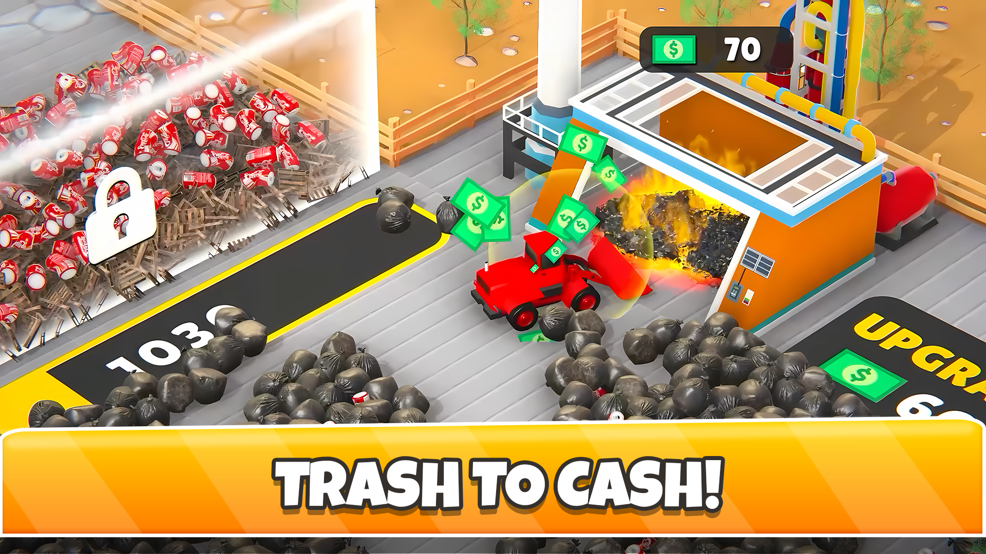 اسکرین شات 3 بازی Trash Tycoon Idle business