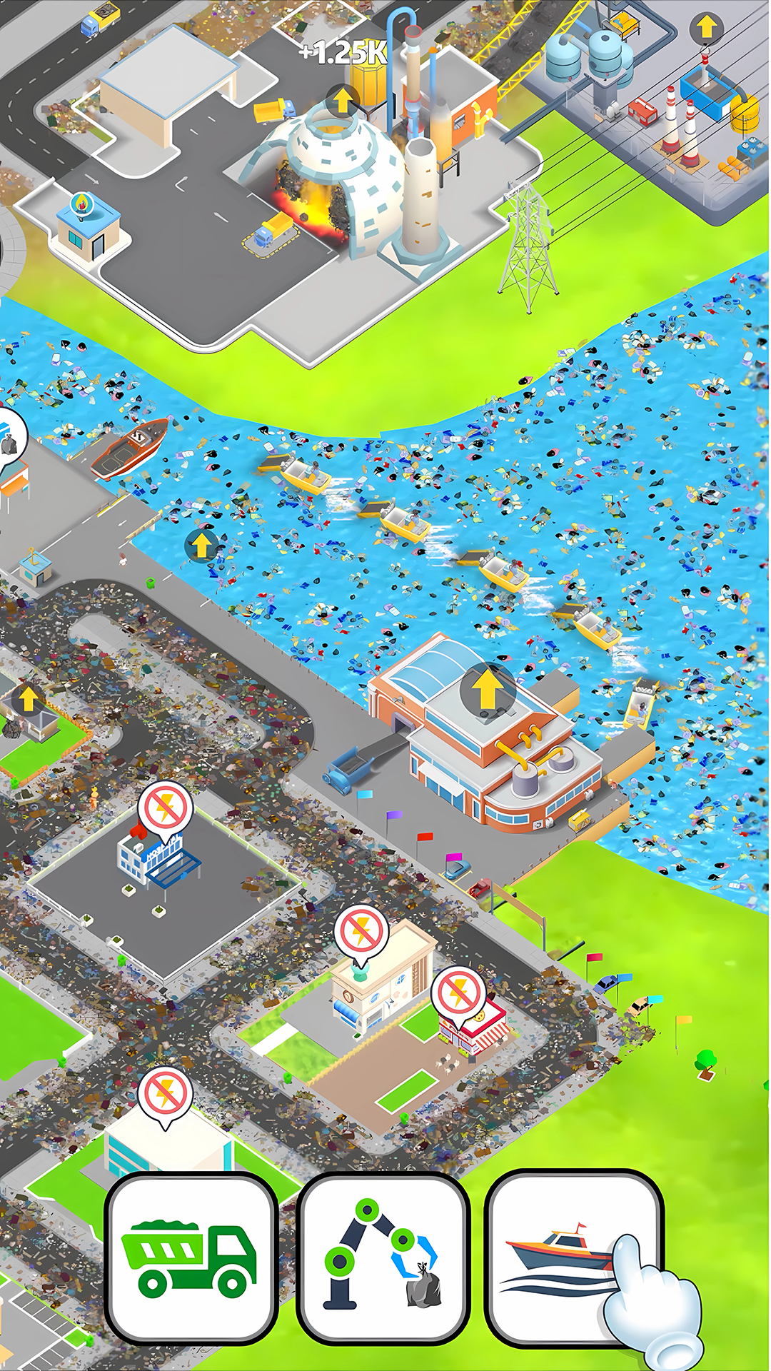 اسکرین شات 6 بازی Trash Tycoon Idle business