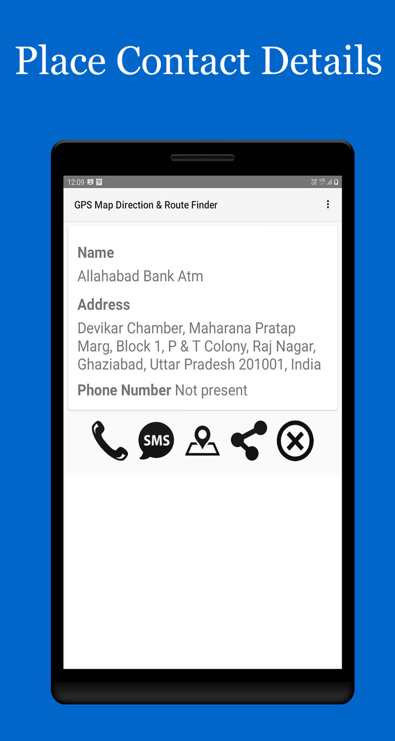 اسکرین شات 4 برنامه GPS Map Navigation Route Find