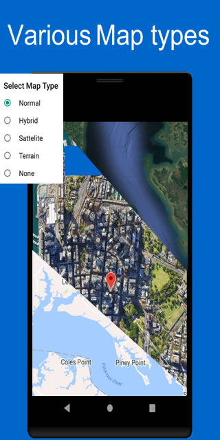 اسکرین شات 2 برنامه GPS Map Navigation Route Find