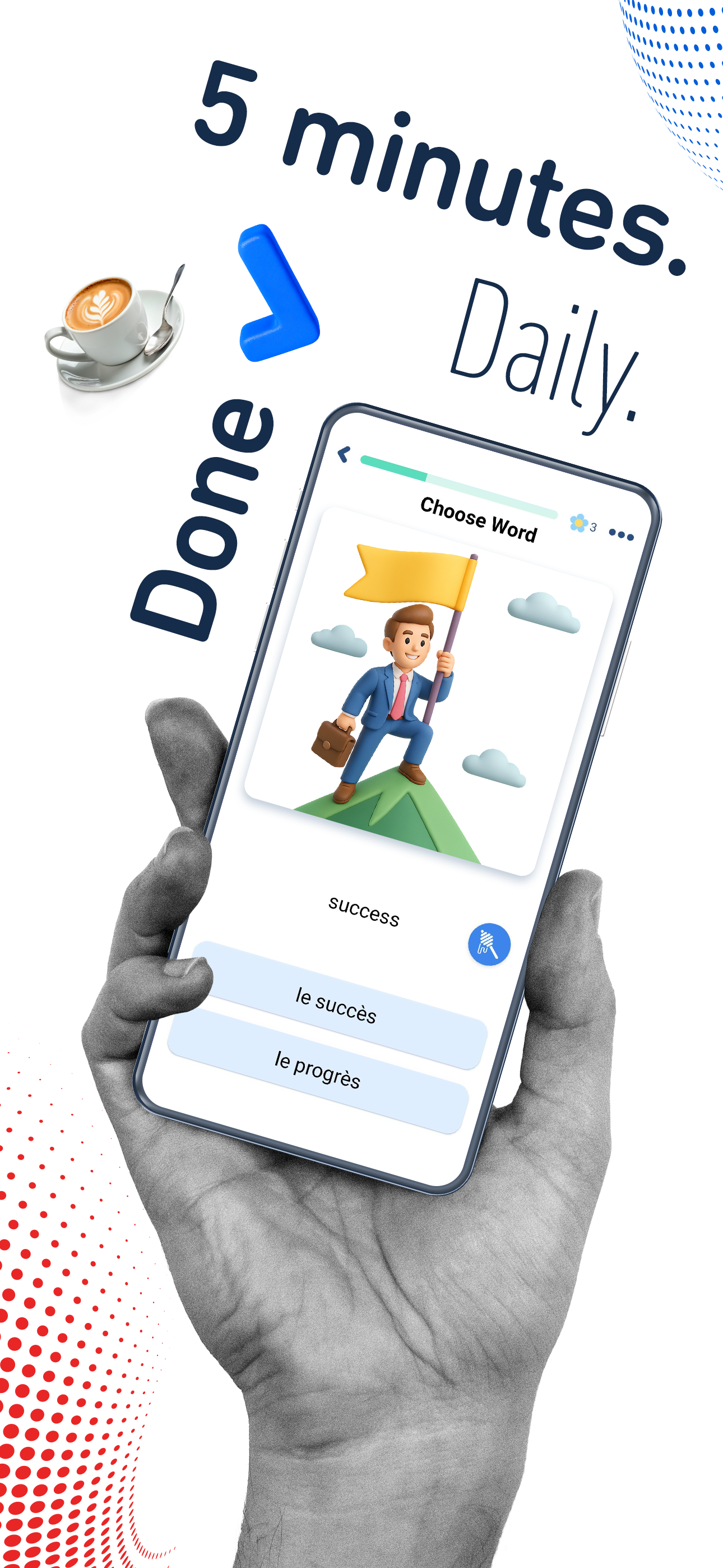 اسکرین شات 5 برنامه Learn French - 11,000 Words