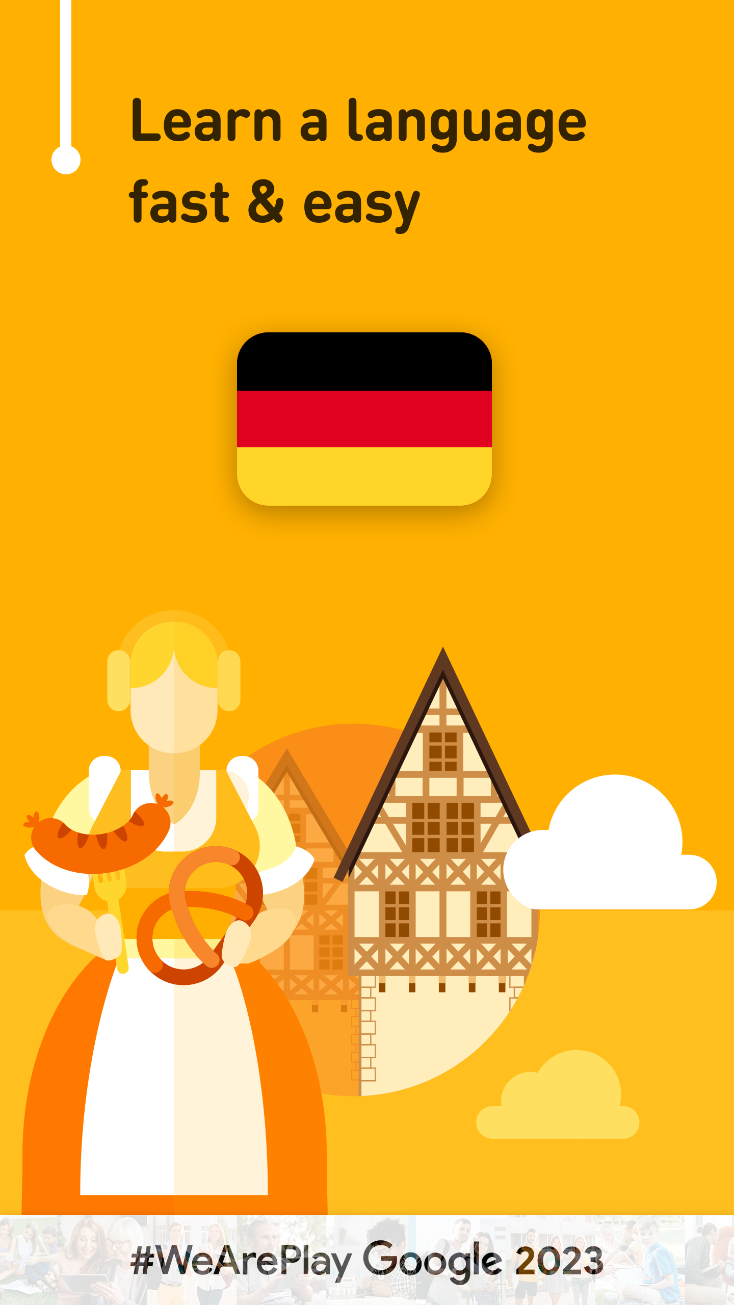 اسکرین شات 1 برنامه Learn German - 11,000 Words