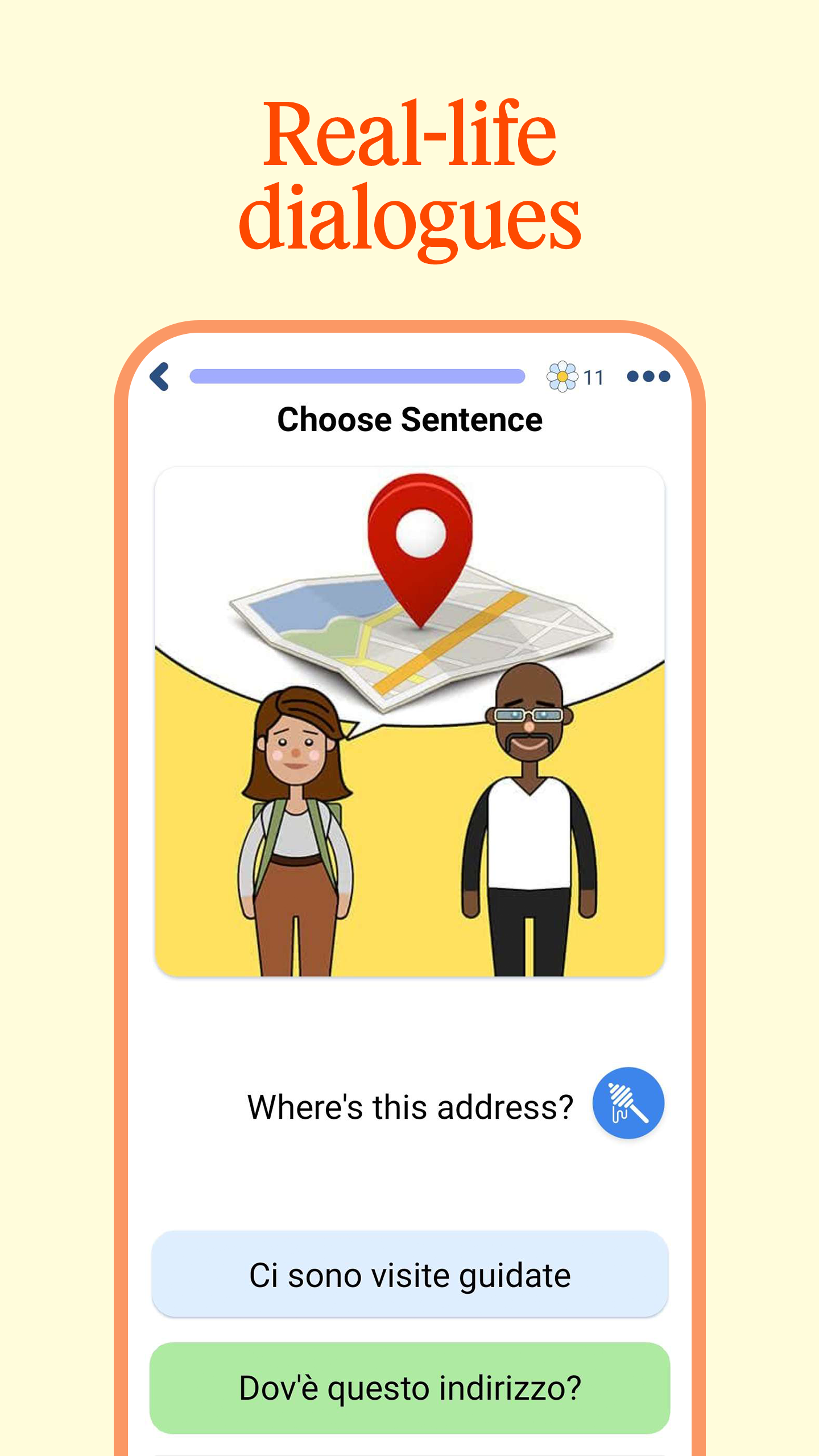 اسکرین شات 4 برنامه Learn Italian - 11,000 Words