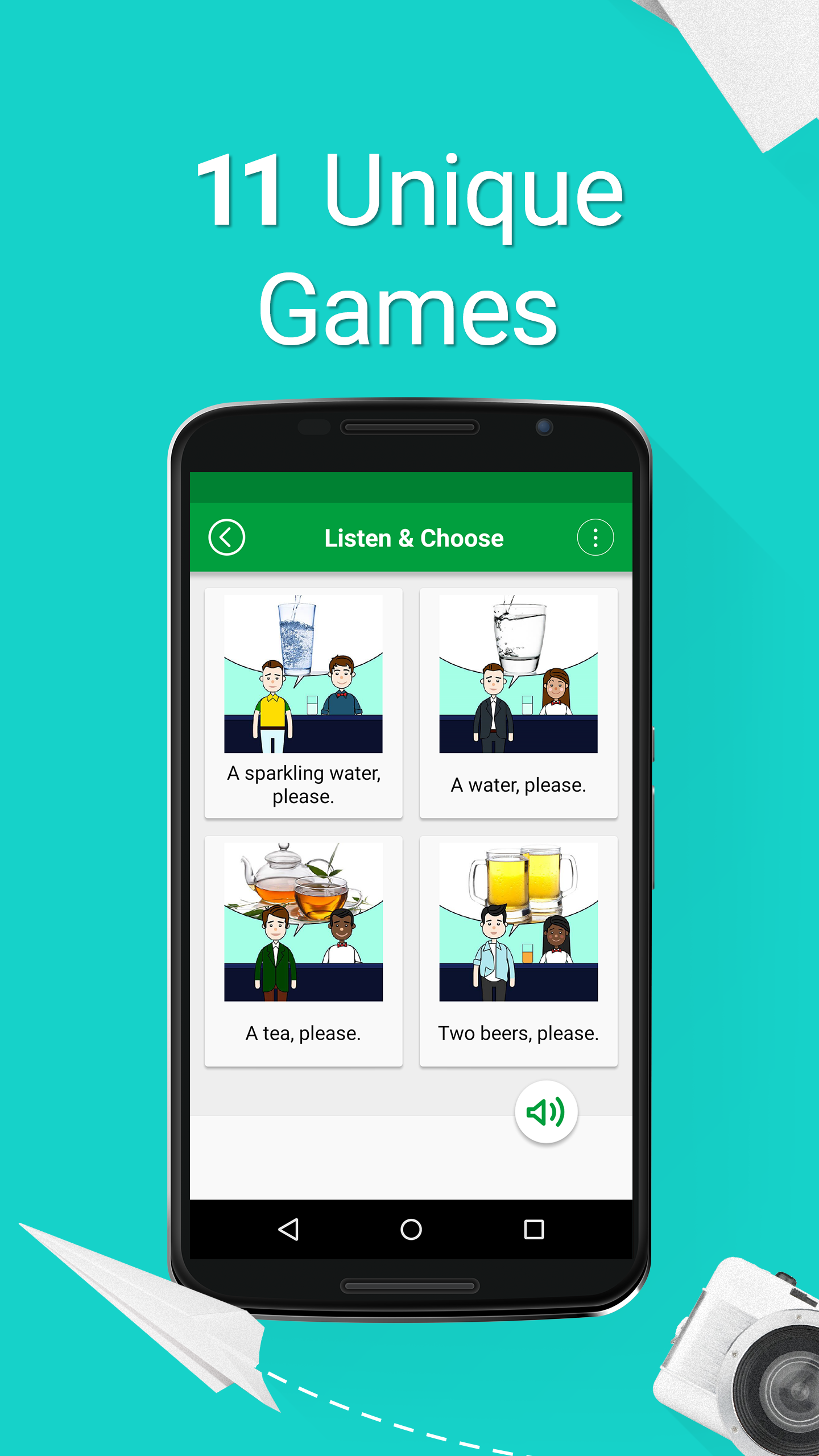 اسکرین شات 4 برنامه Learn French - 5,000 Phrases