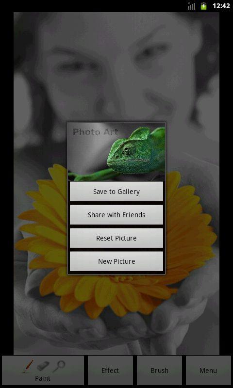 اسکرین شات 4 برنامه Photo Art - Color Effects