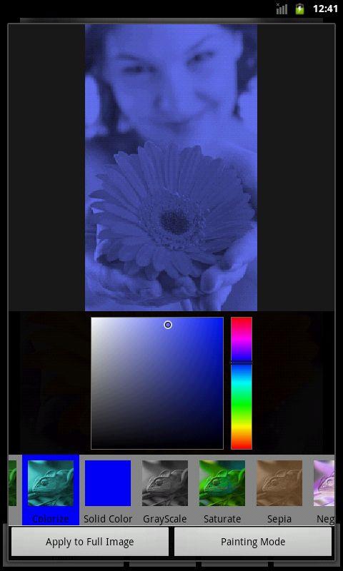 اسکرین شات 2 برنامه Photo Art - Color Effects