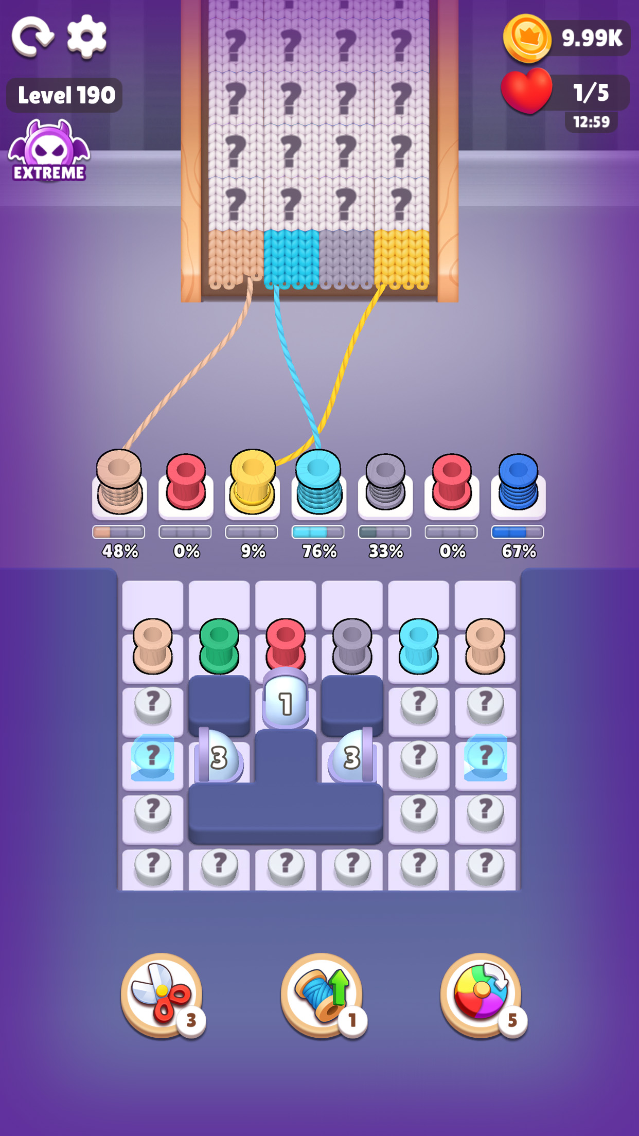 اسکرین شات 5 بازی Color Knitzy