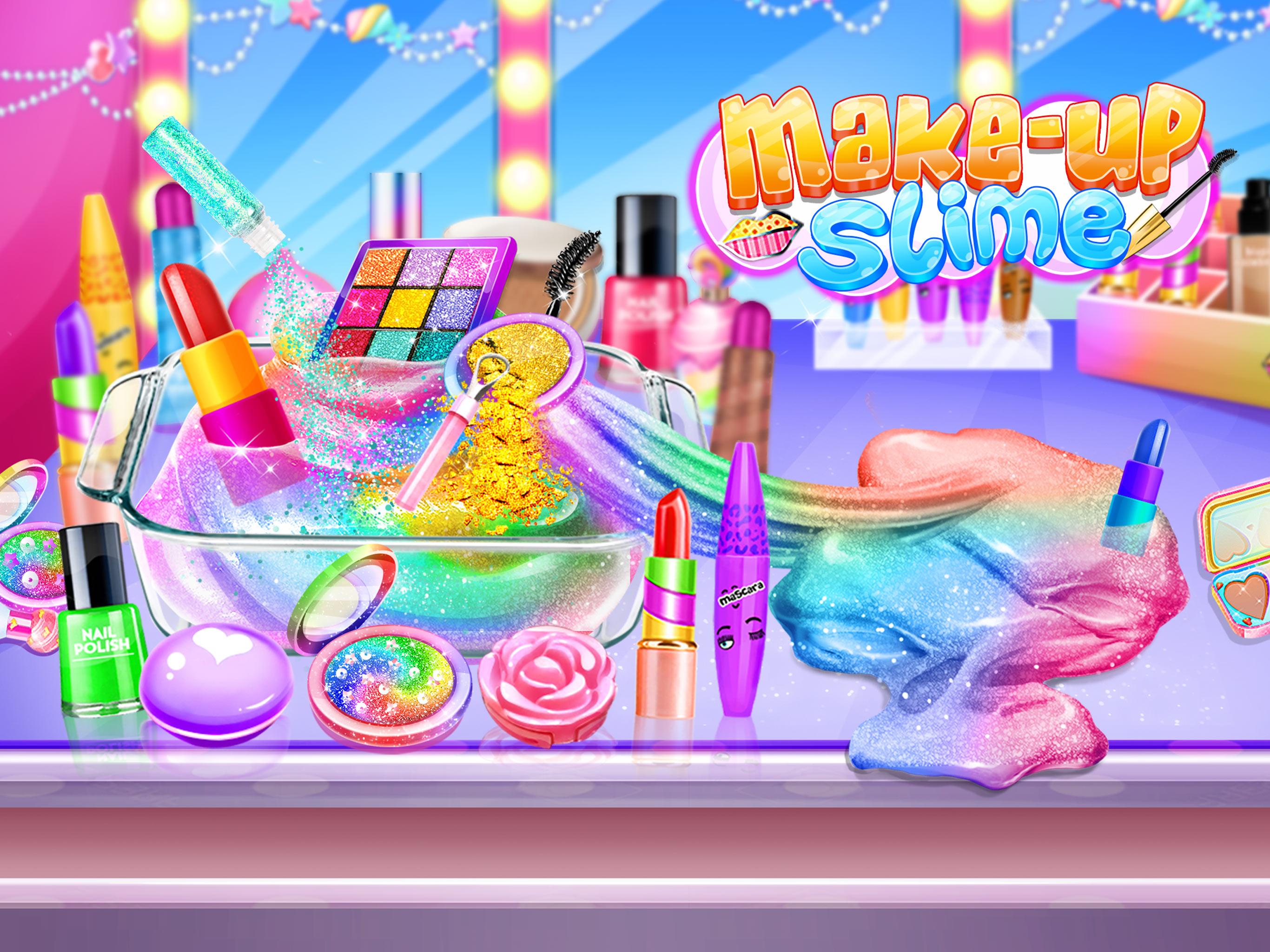 اسکرین شات 4 بازی Makeup Slime - Glitter Slime