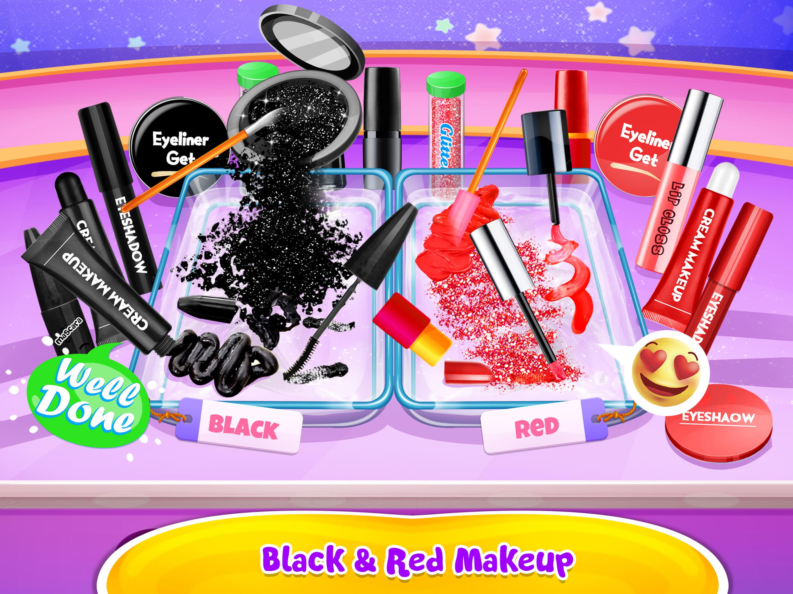 اسکرین شات 6 بازی Makeup Slime - Glitter Slime