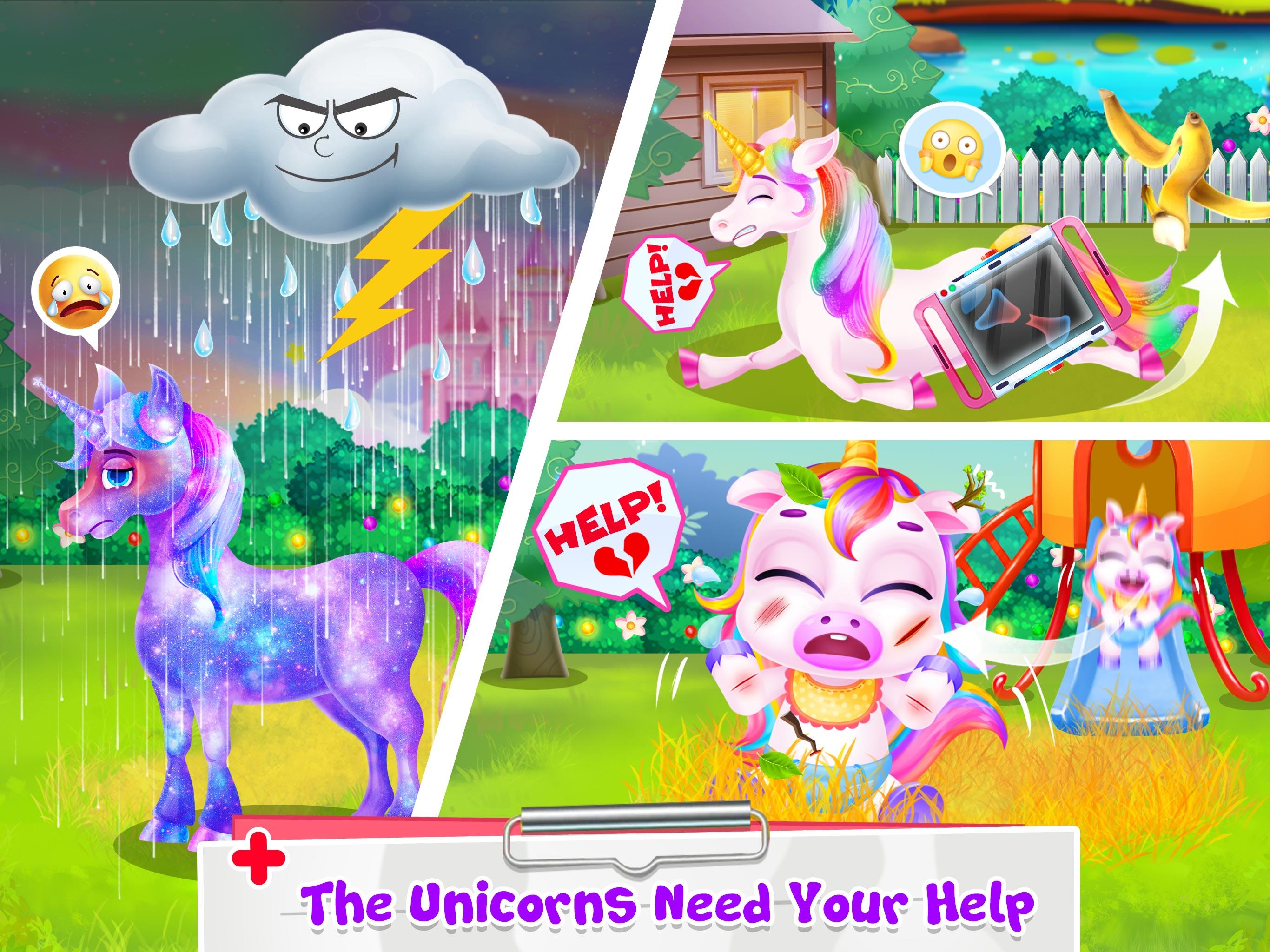 اسکرین شات 1 بازی Doctor ASMR - Unicorn Clinic